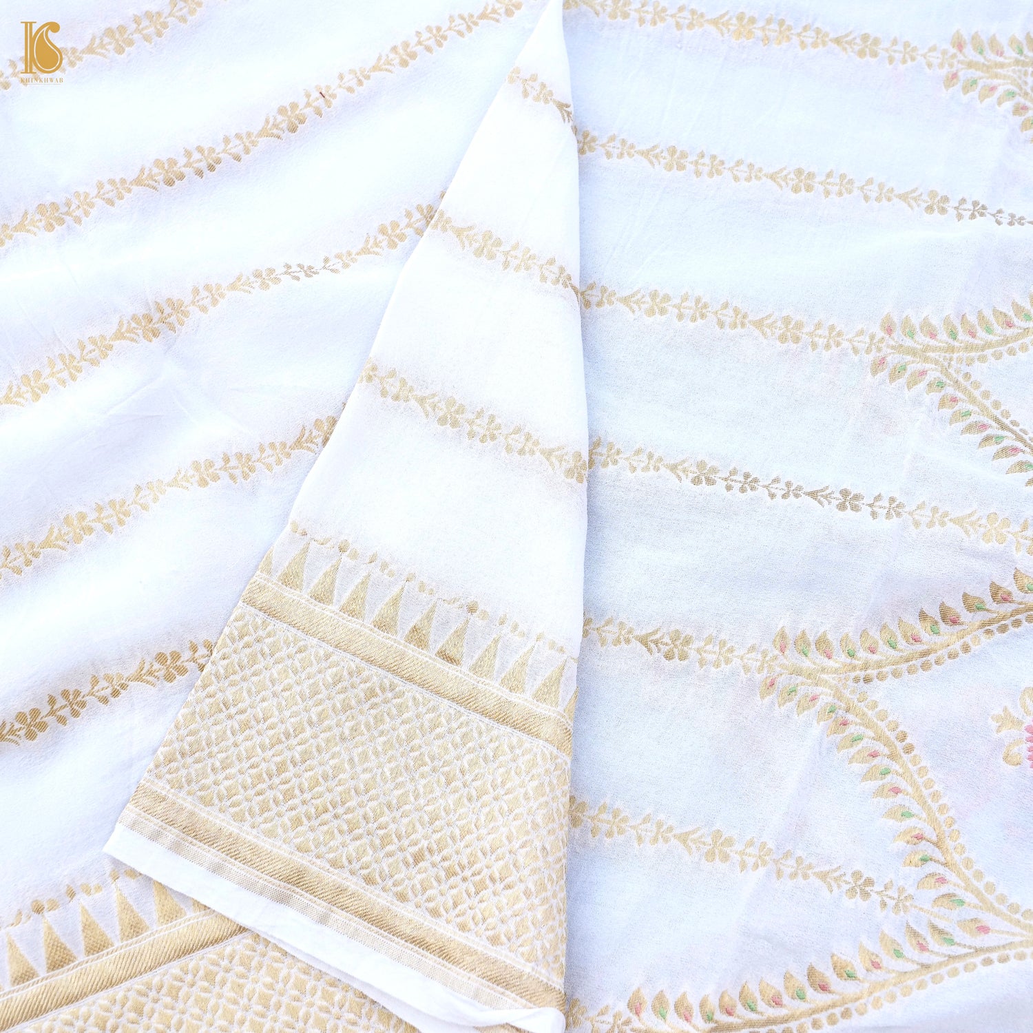Banarasi Georgette Dupatta with Resham Embroidery