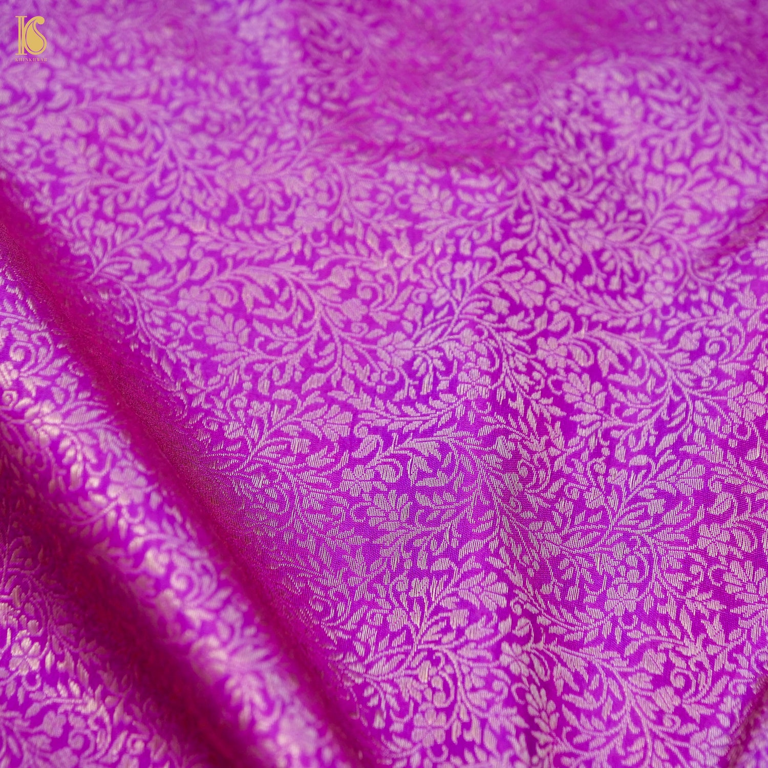 Handloom Banarasi Katan Silk Zari Tanchoi Saree