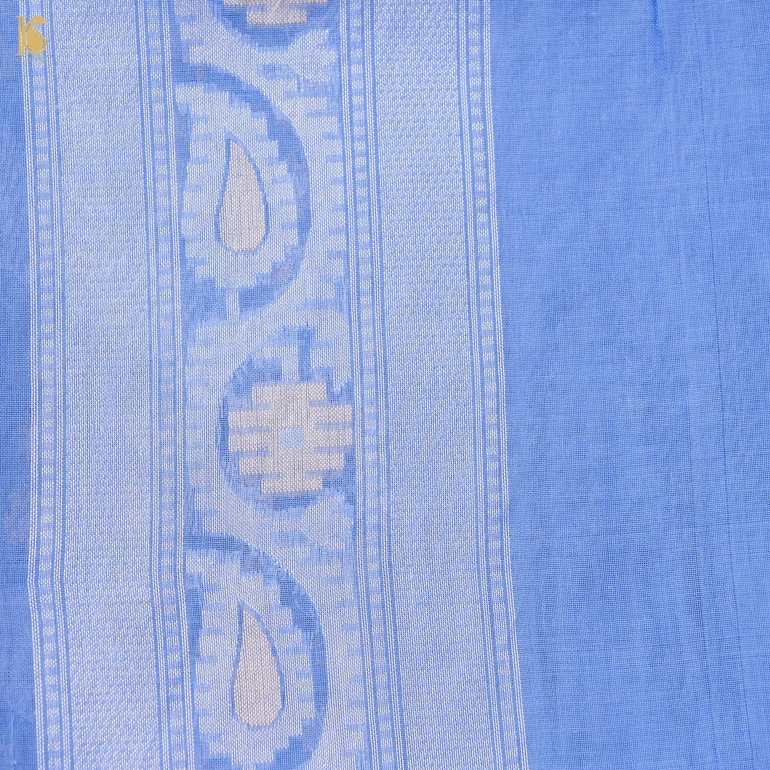 Banarasi Cotton Handloom Jamdani Ektara Saree