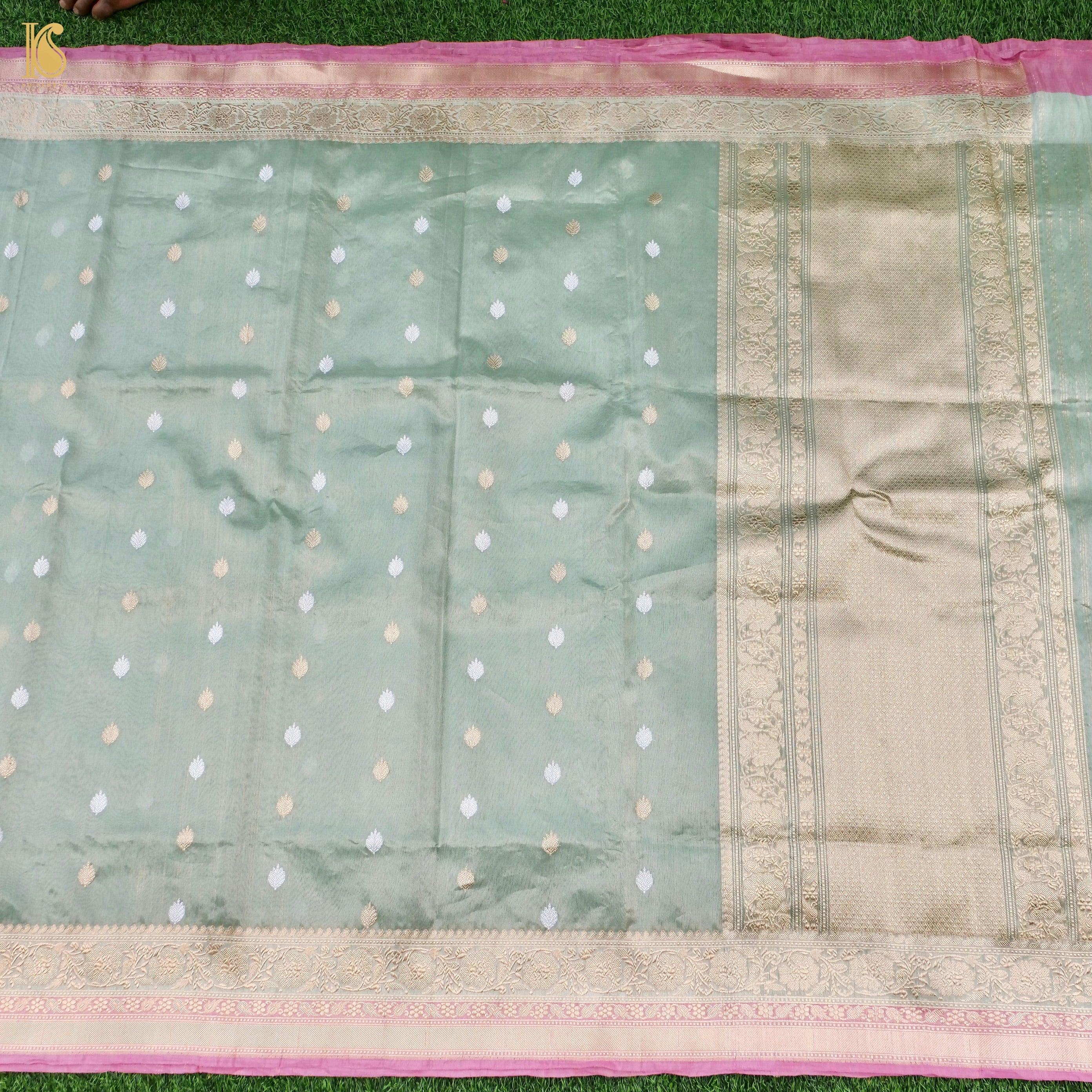 Rekha - Pure Tissue Silk Handwoven Banarasi Saree