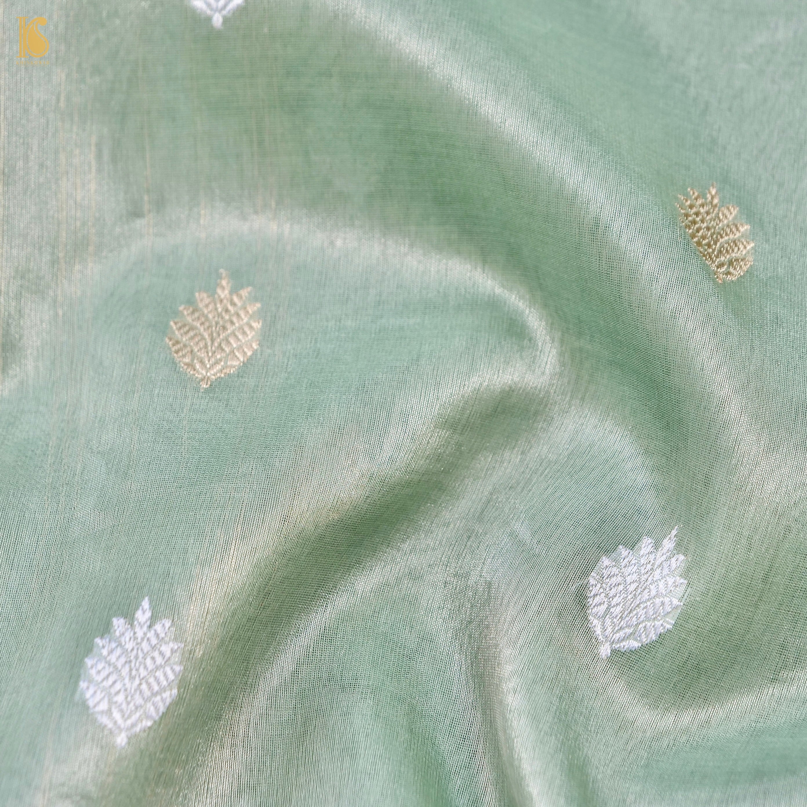Rekha - Pure Tissue Silk Handwoven Banarasi Saree