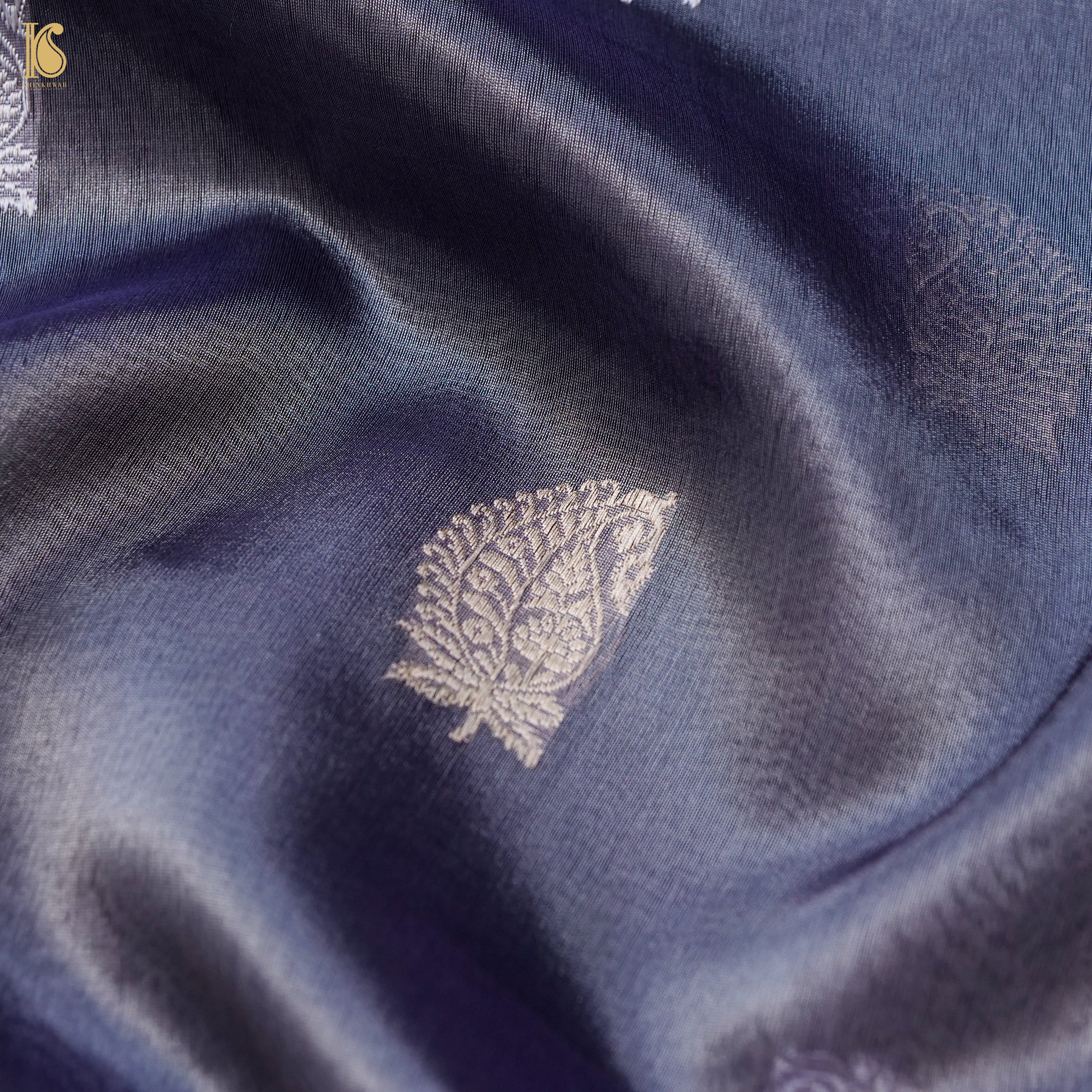 Handloom Banarasi Tissue Silk Rekha Saree