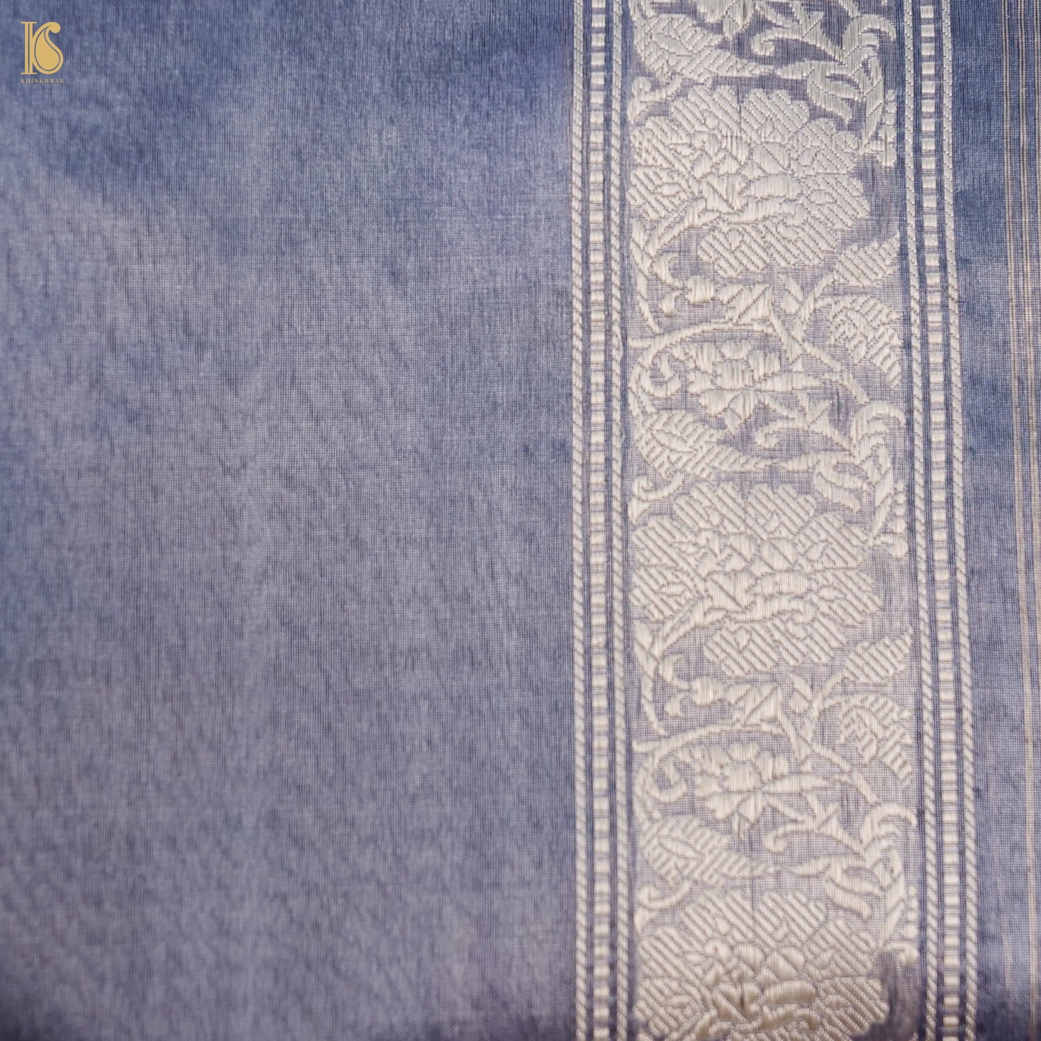 Handloom Banarasi Tissue Silk Rekha Saree