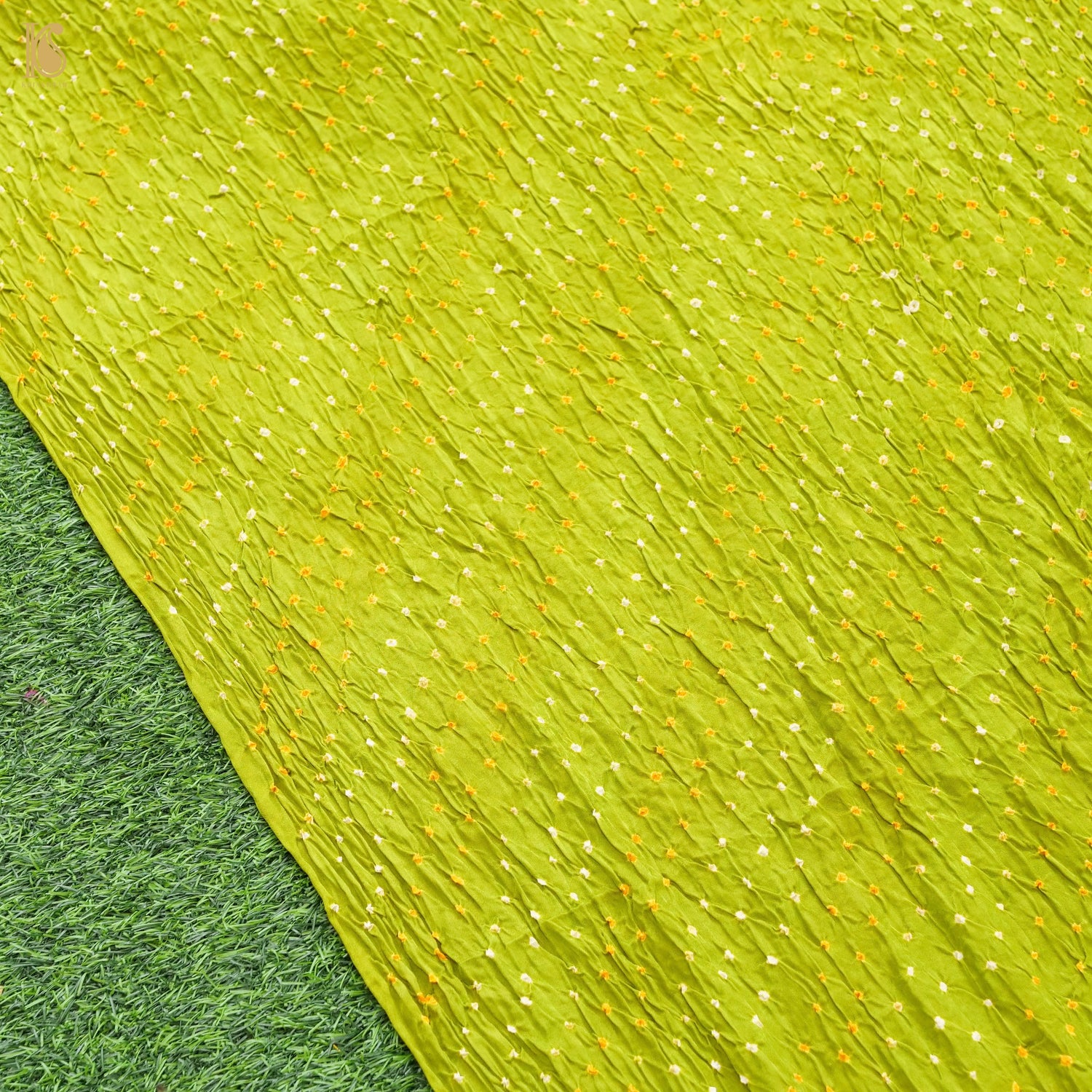 Pure Modal Silk Bandhani Saree