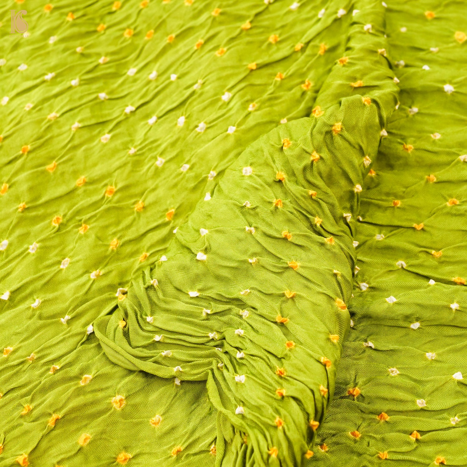 Pure Modal Silk Bandhani Saree