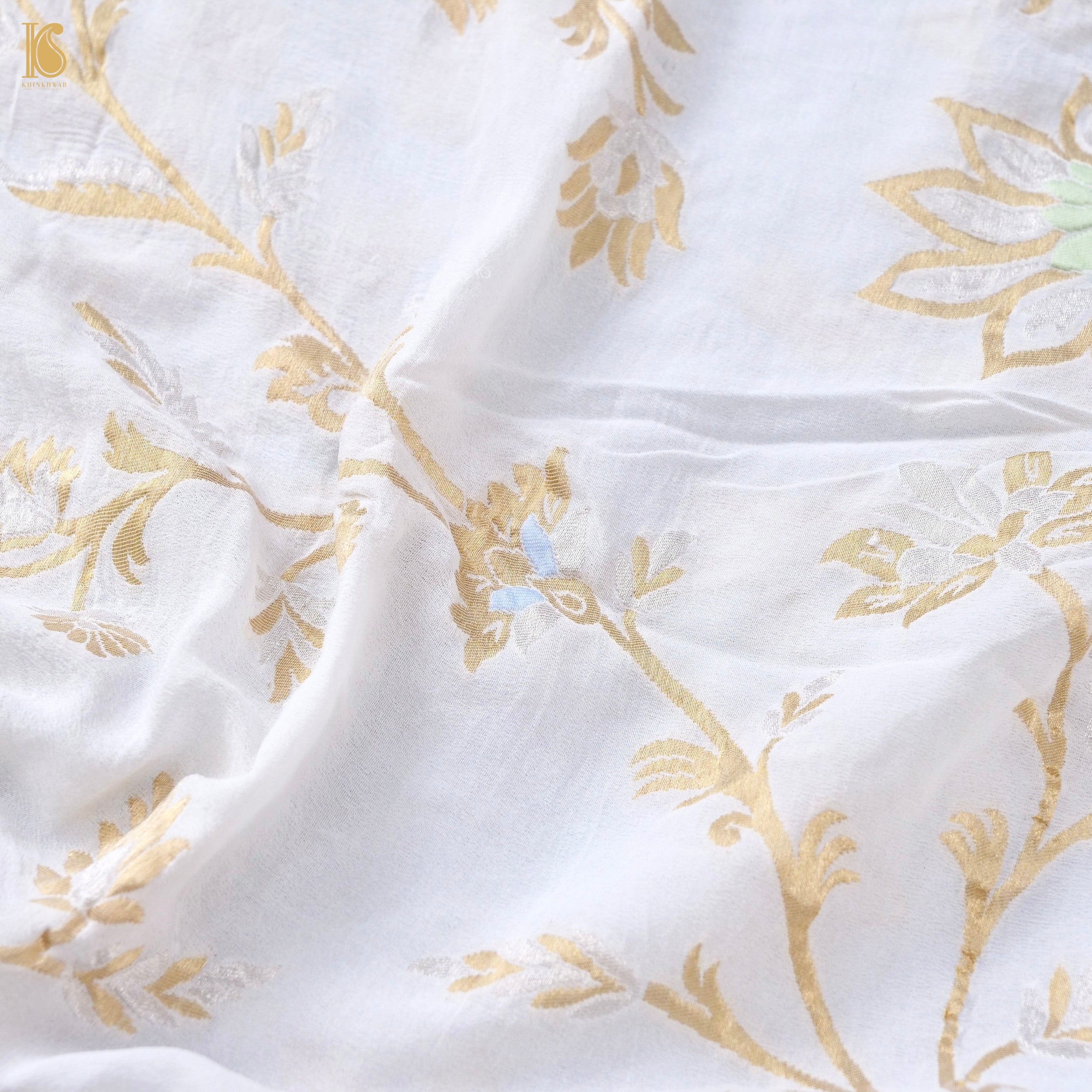 Georgette Silk Meenakari Banarasi Dupatta
