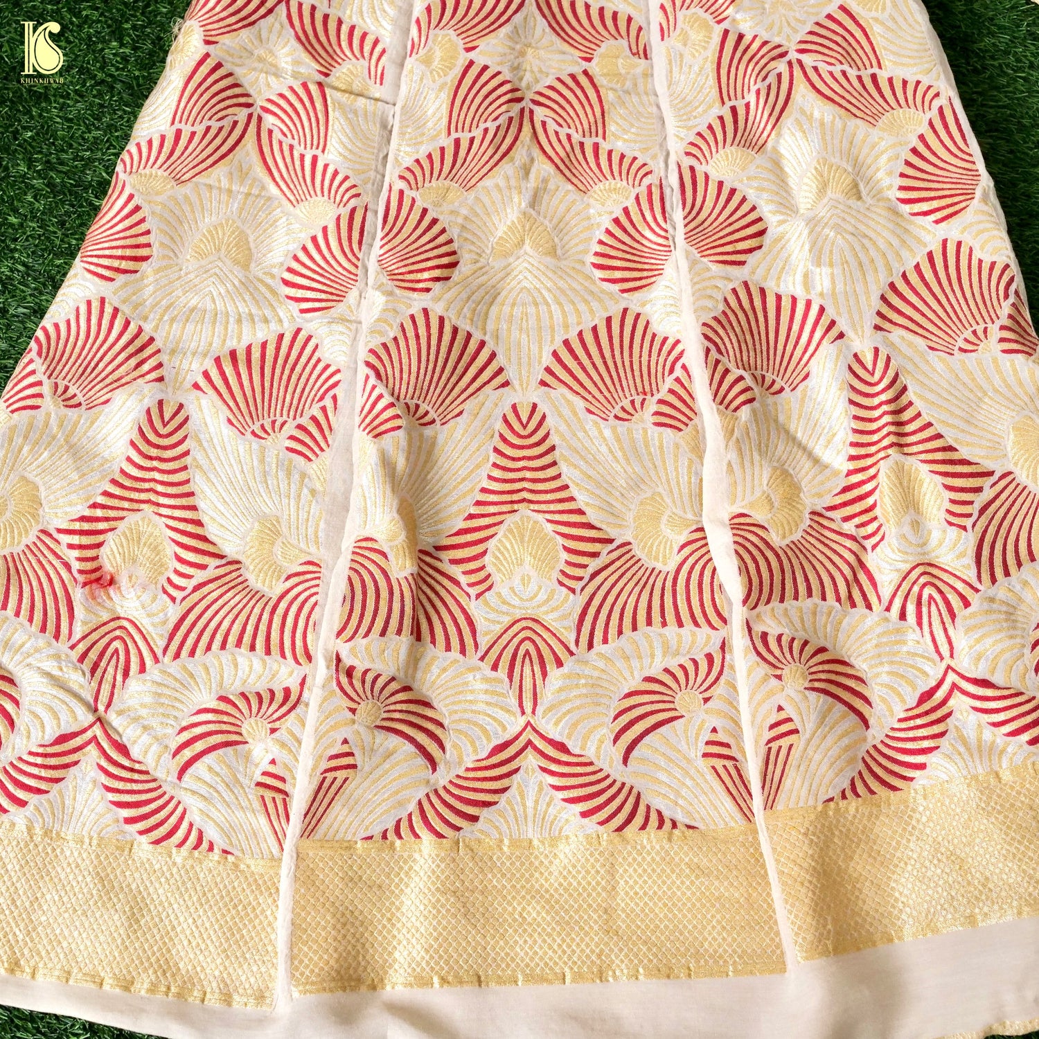 Banarasi Georgette Kalidar Lehenga