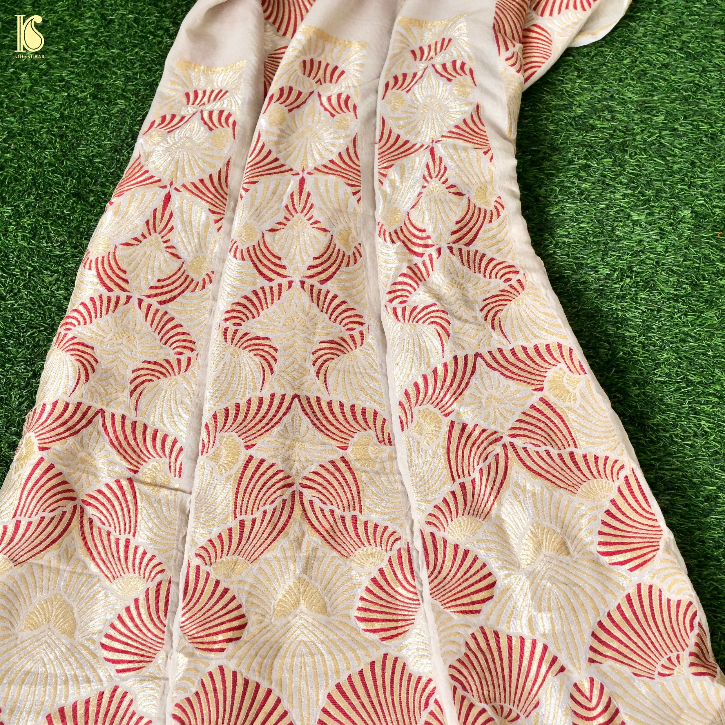 Banarasi Georgette Kalidar Lehenga
