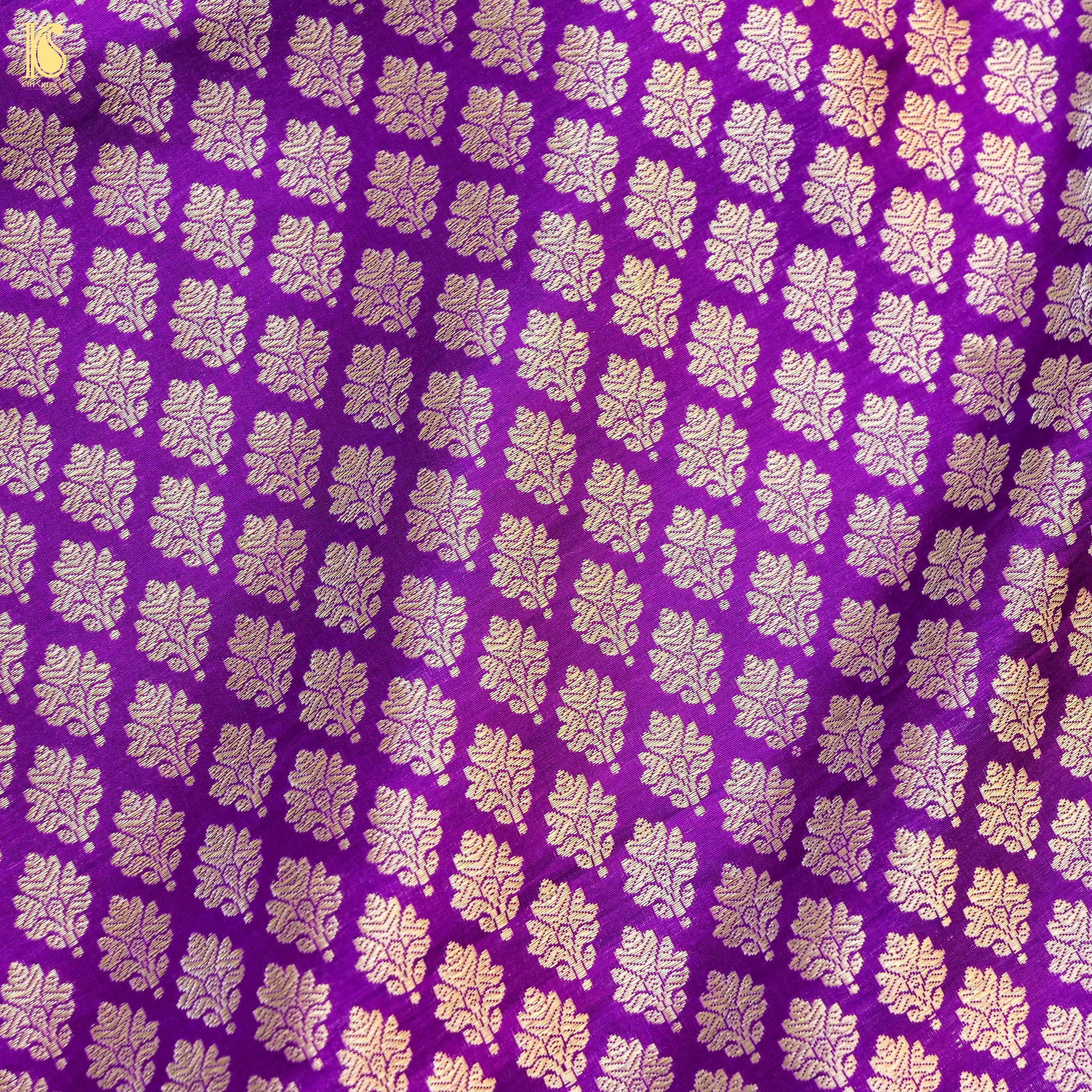 Handloom Banarasi Katan Silk Kalidar Kairavi Lehenga