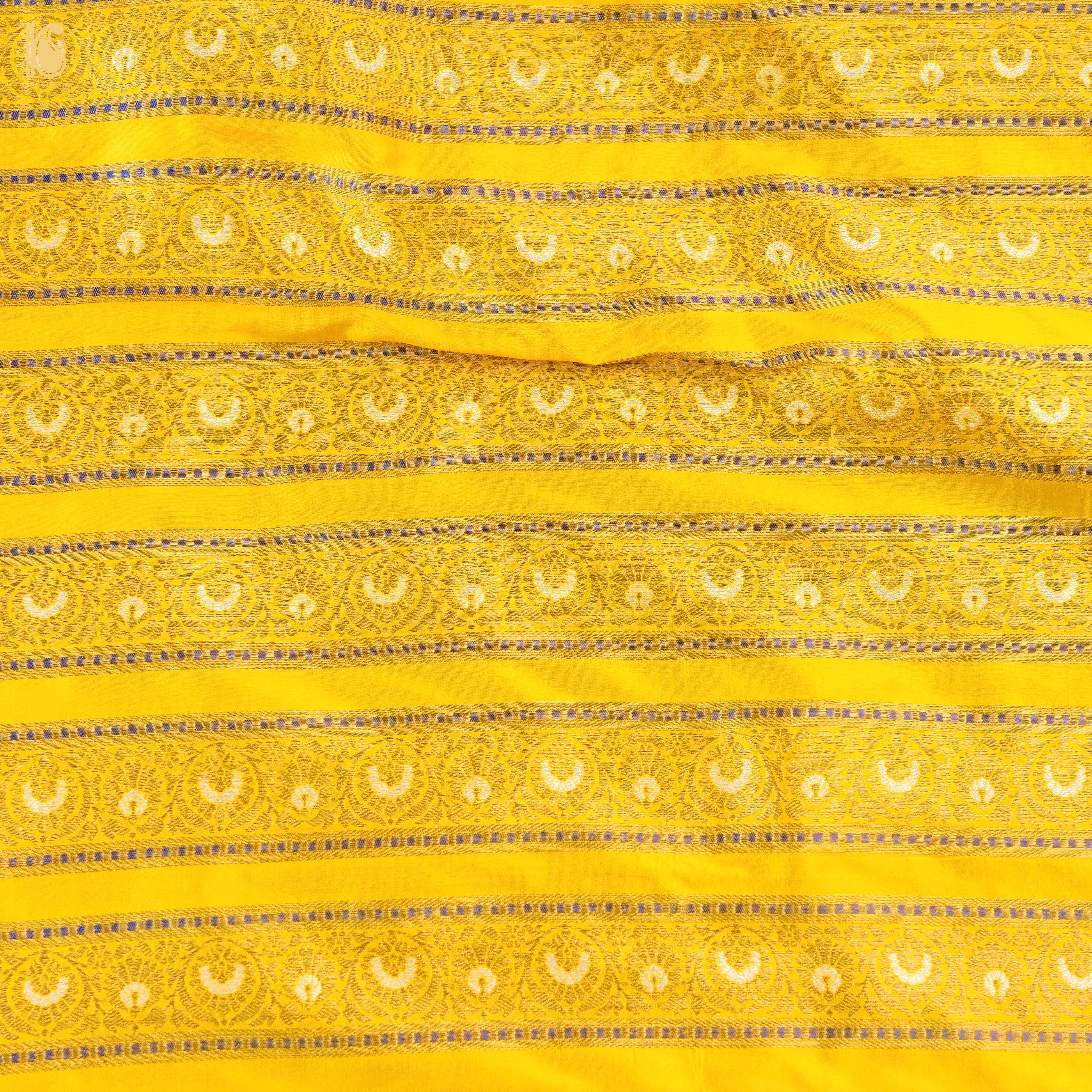Handloom Banarasi Katan Silk Kalidar Kilikila Lehenga