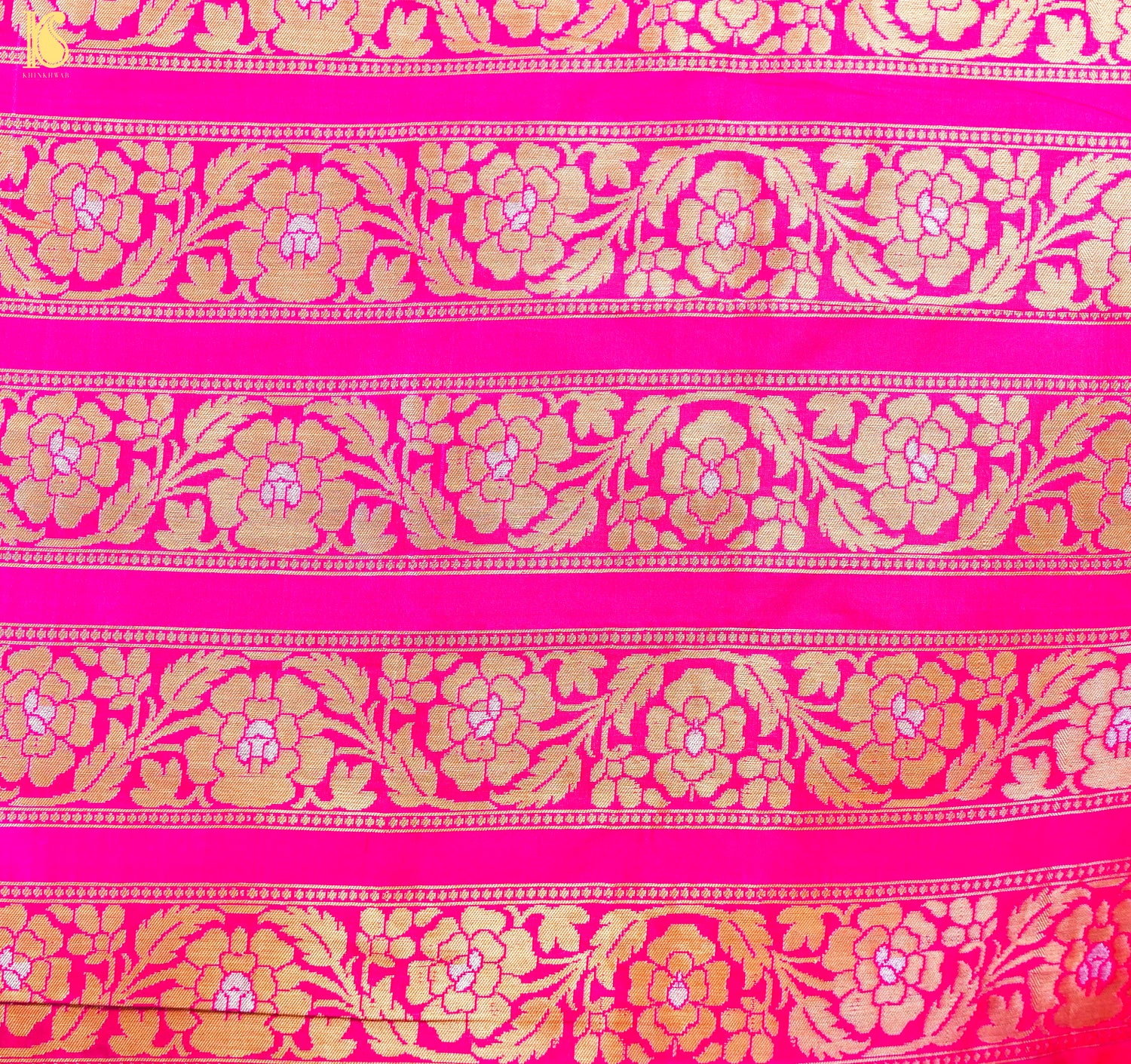 Handloom Banarasi Katan Silk Kalidar Peacock Lehenga
