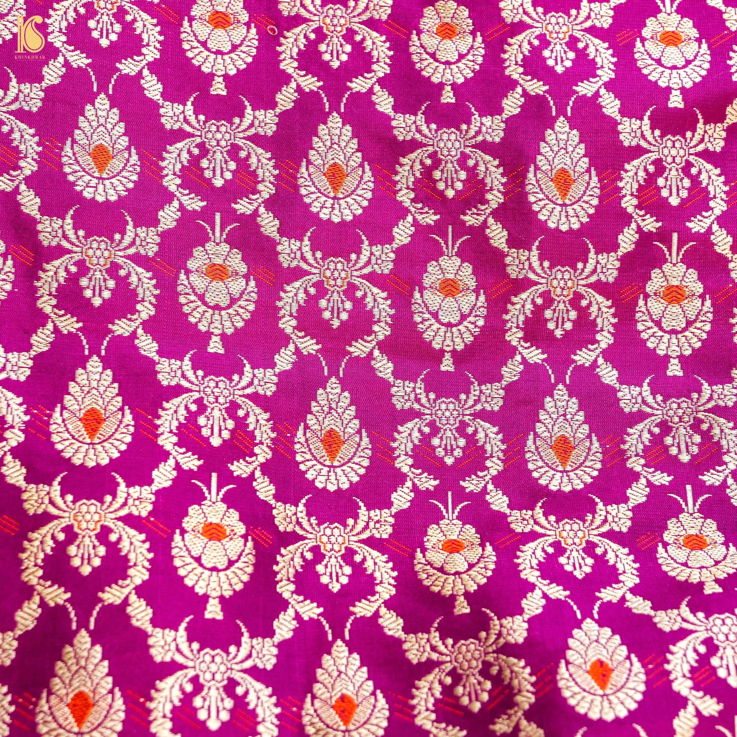 Handloom Banarasi Katan Silk Kalidar Elephant Lehenga
