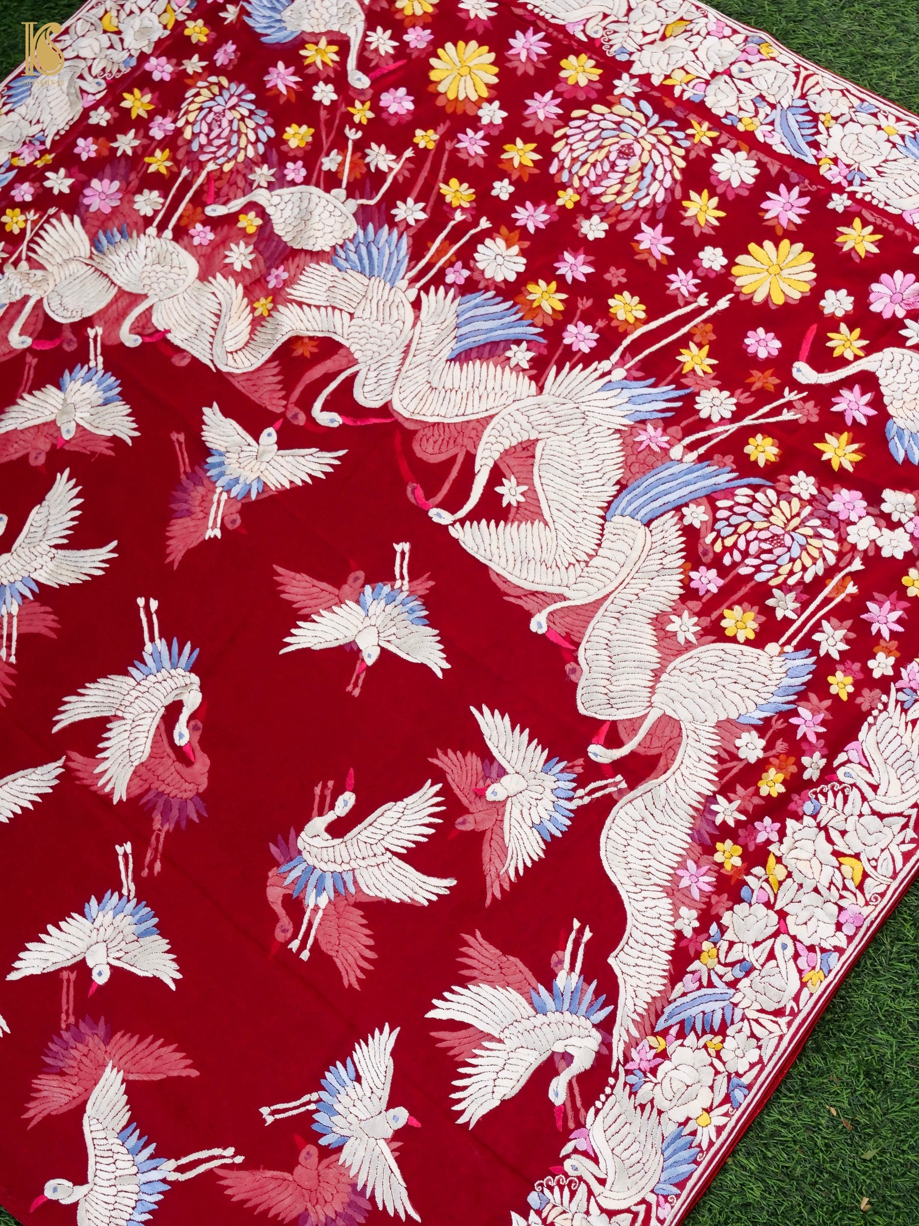 Parsi Gara Pure Georgette Dupatta