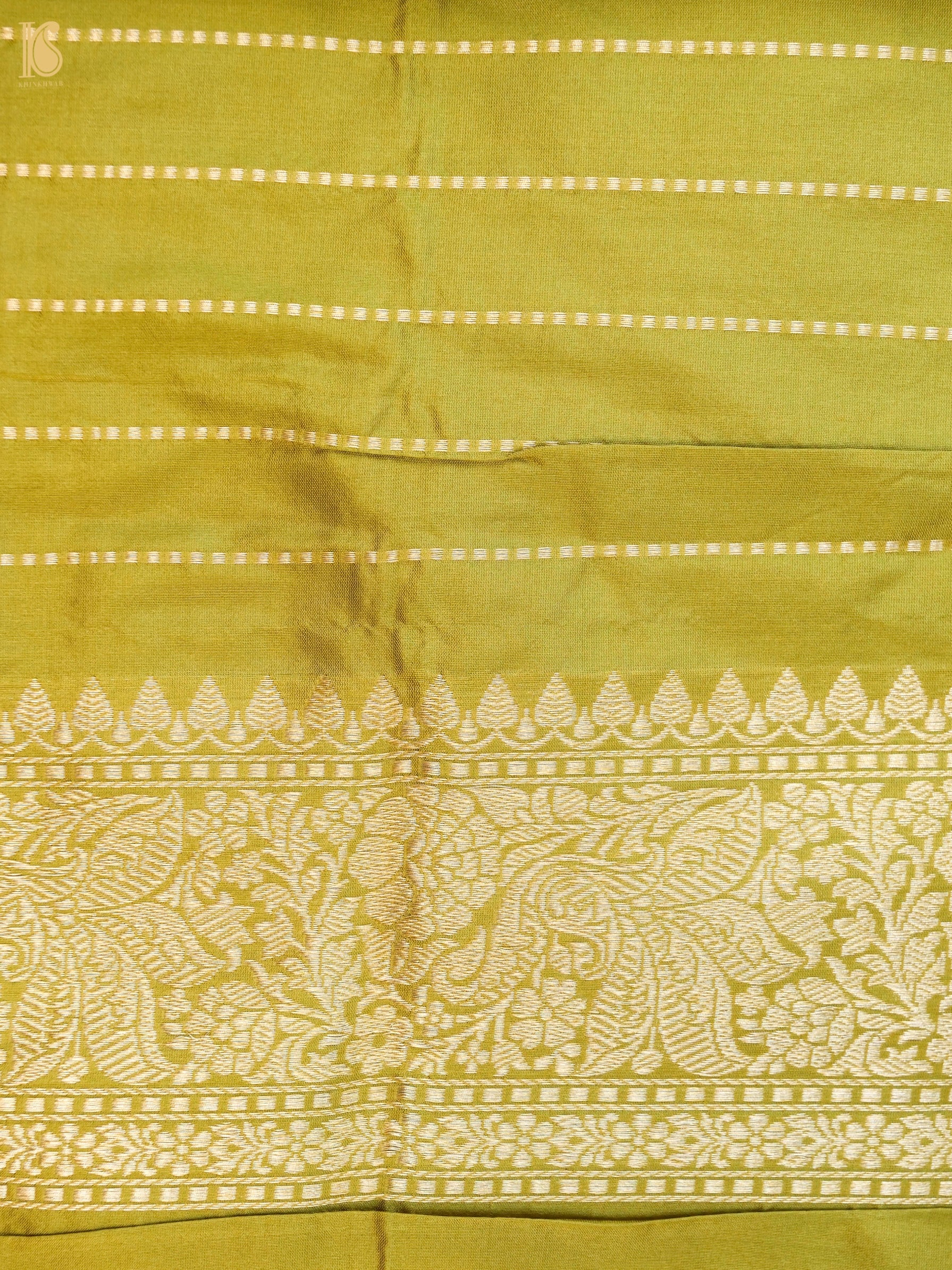 Handloom Banarasi Katan Silk Kadwa Saree