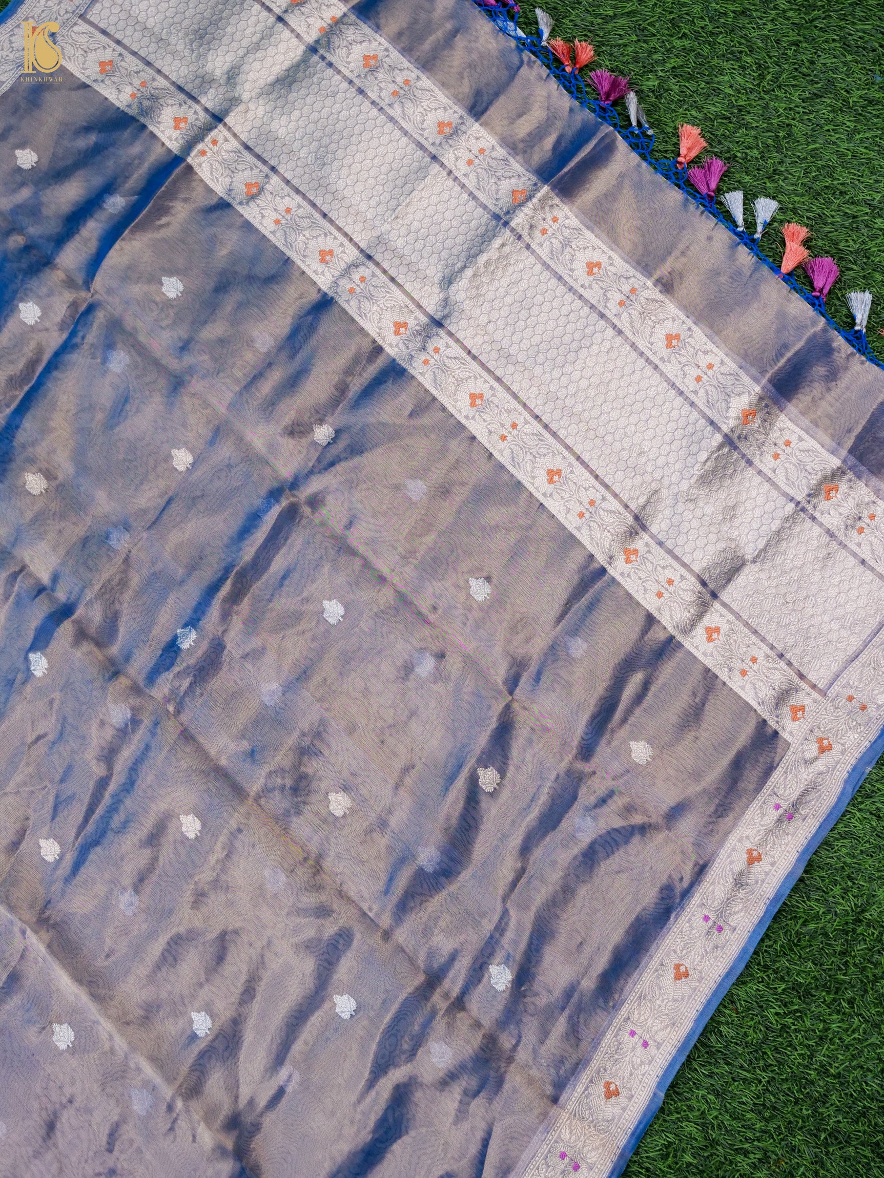 Handloom Banarasi Tissue Silk Suit Fabric