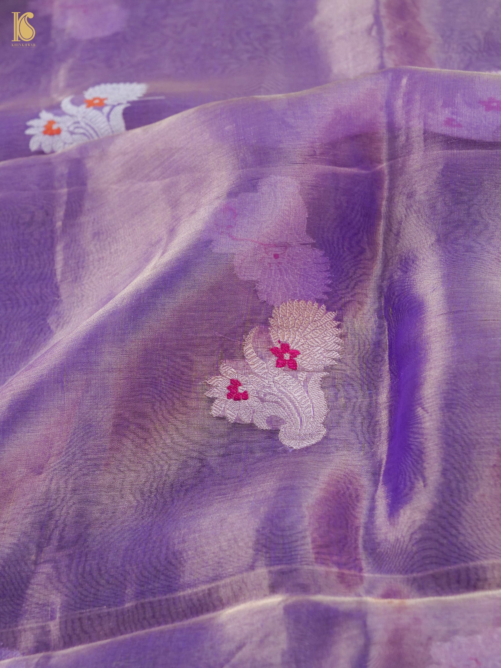 Handloom Banarasi Tissue Silk Suit Fabric