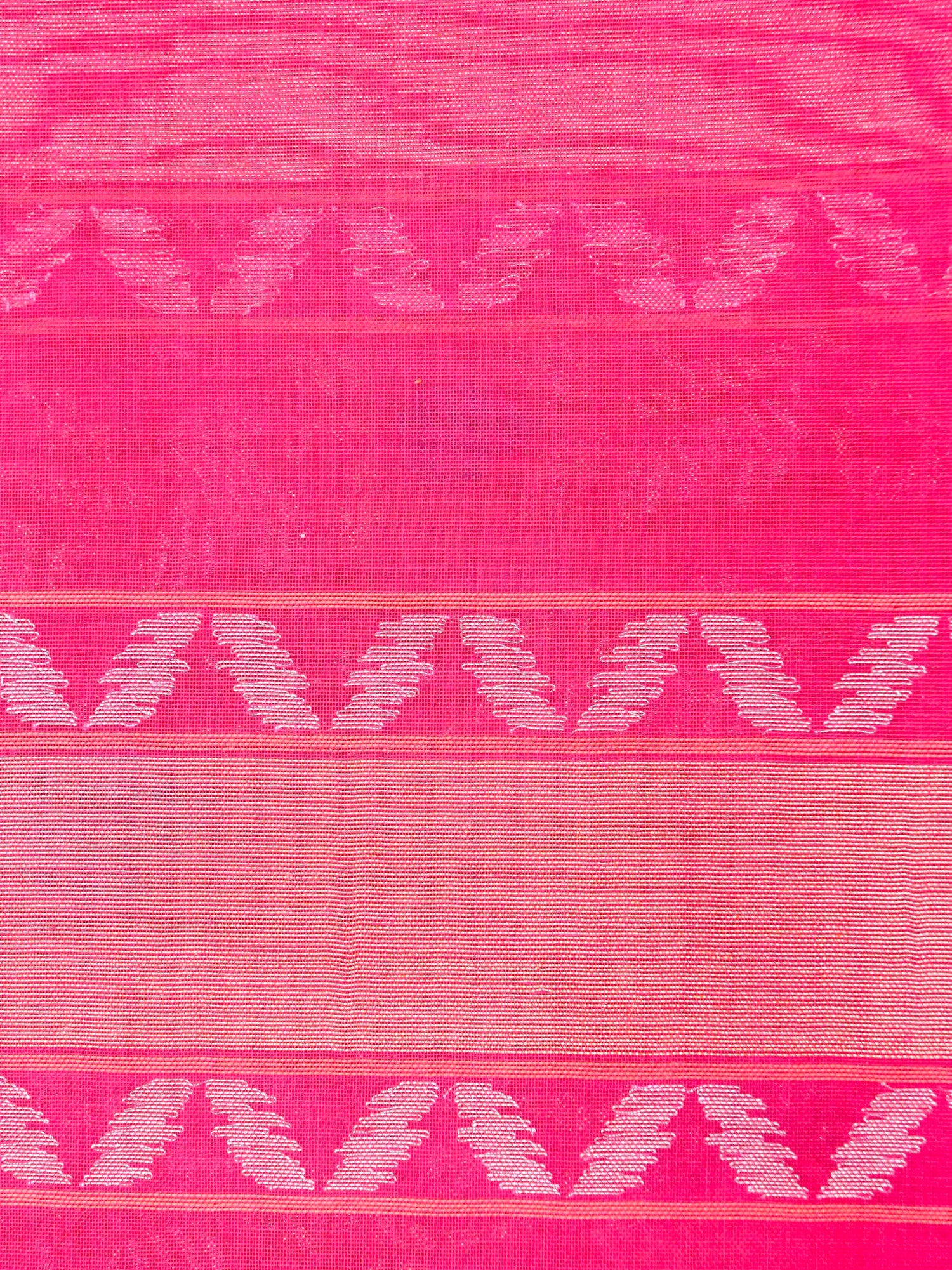 Handloom Banarasi Real Siver Zari Cotton Saree