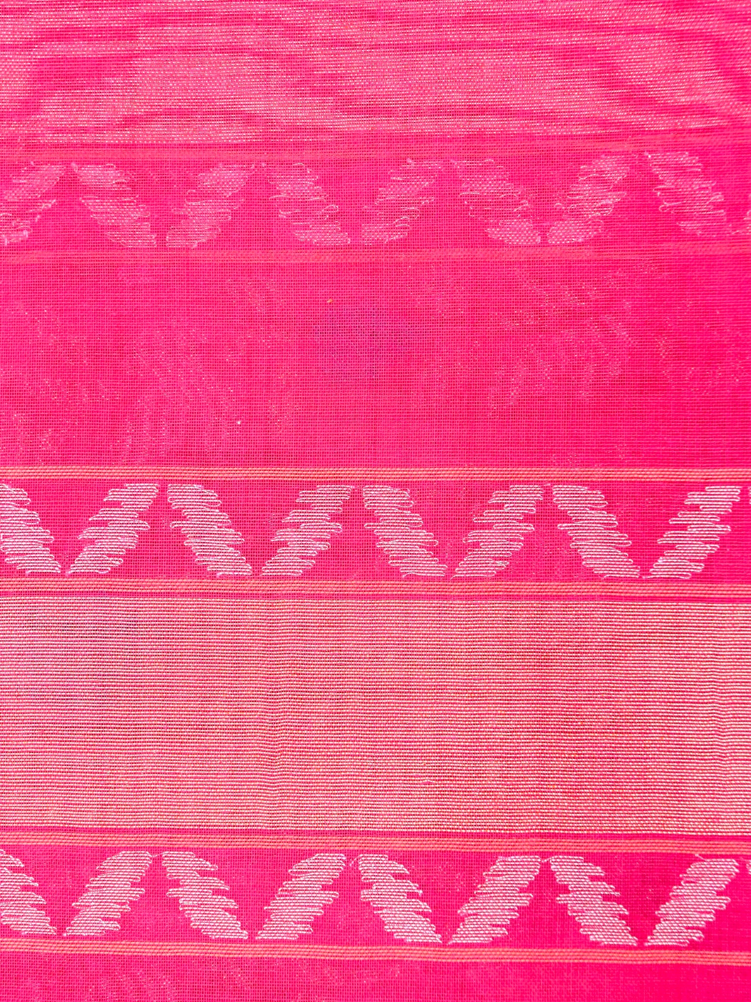 Handloom Banarasi Real Siver Zari Cotton Saree
