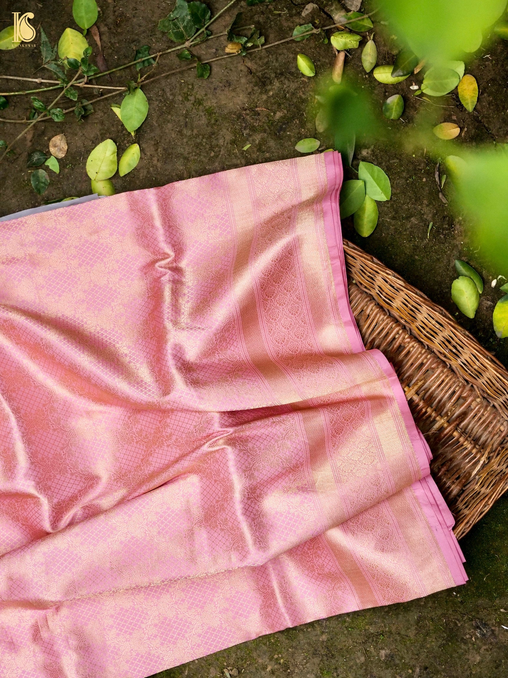 Handloom Banarasi Silk Zari Tanchoi Saree