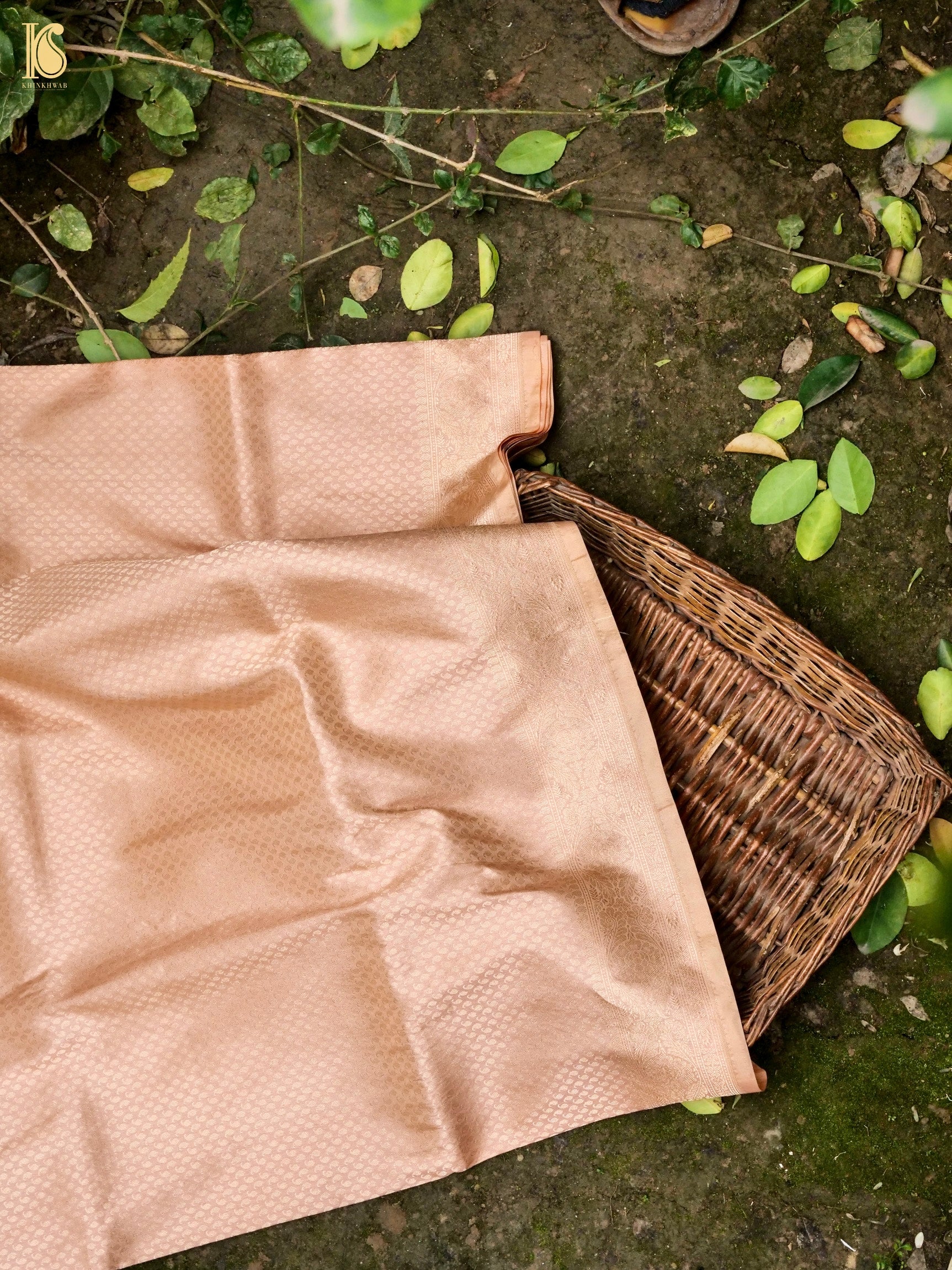 Handloom Banarasi Silk Zari Tanchoi Saree