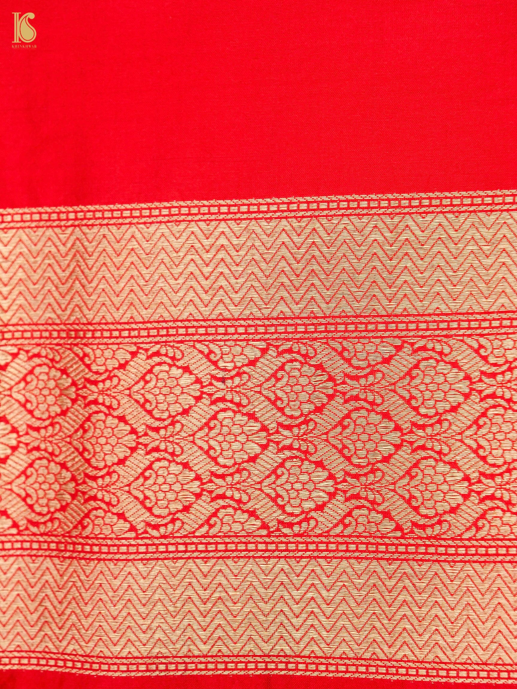 Handloom Banarasi Silk Zari Tanchoi Saree