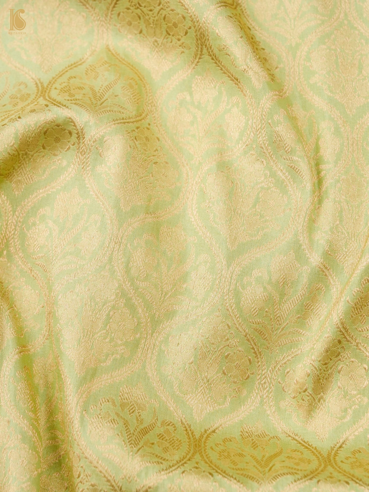 Handloom Banarasi Silk Zari Tanchoi Saree