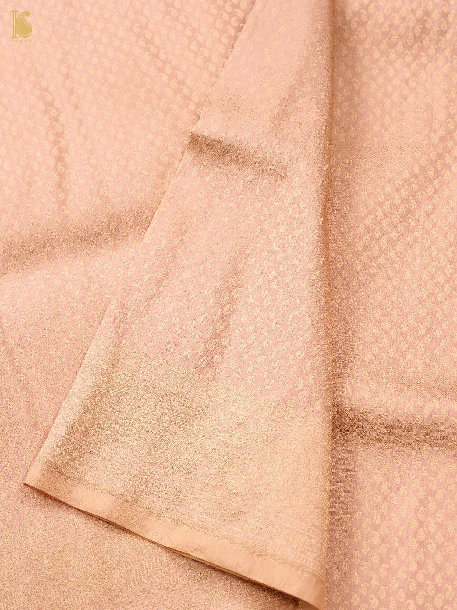Handloom Banarasi Silk Zari Tanchoi Saree