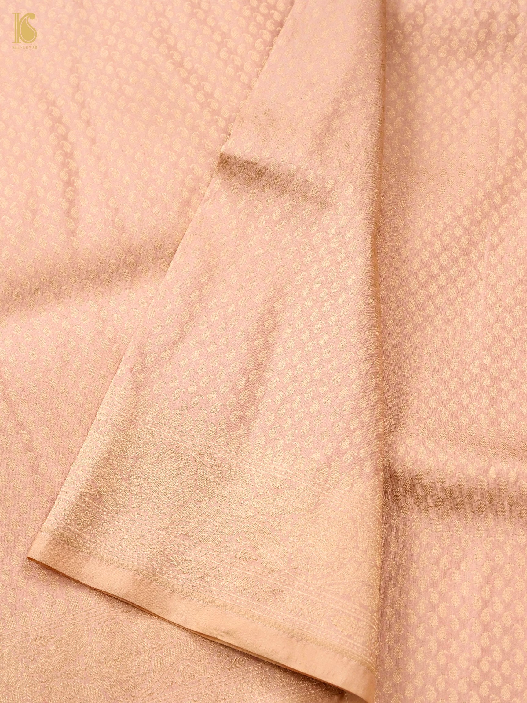 Handloom Banarasi Silk Zari Tanchoi Saree