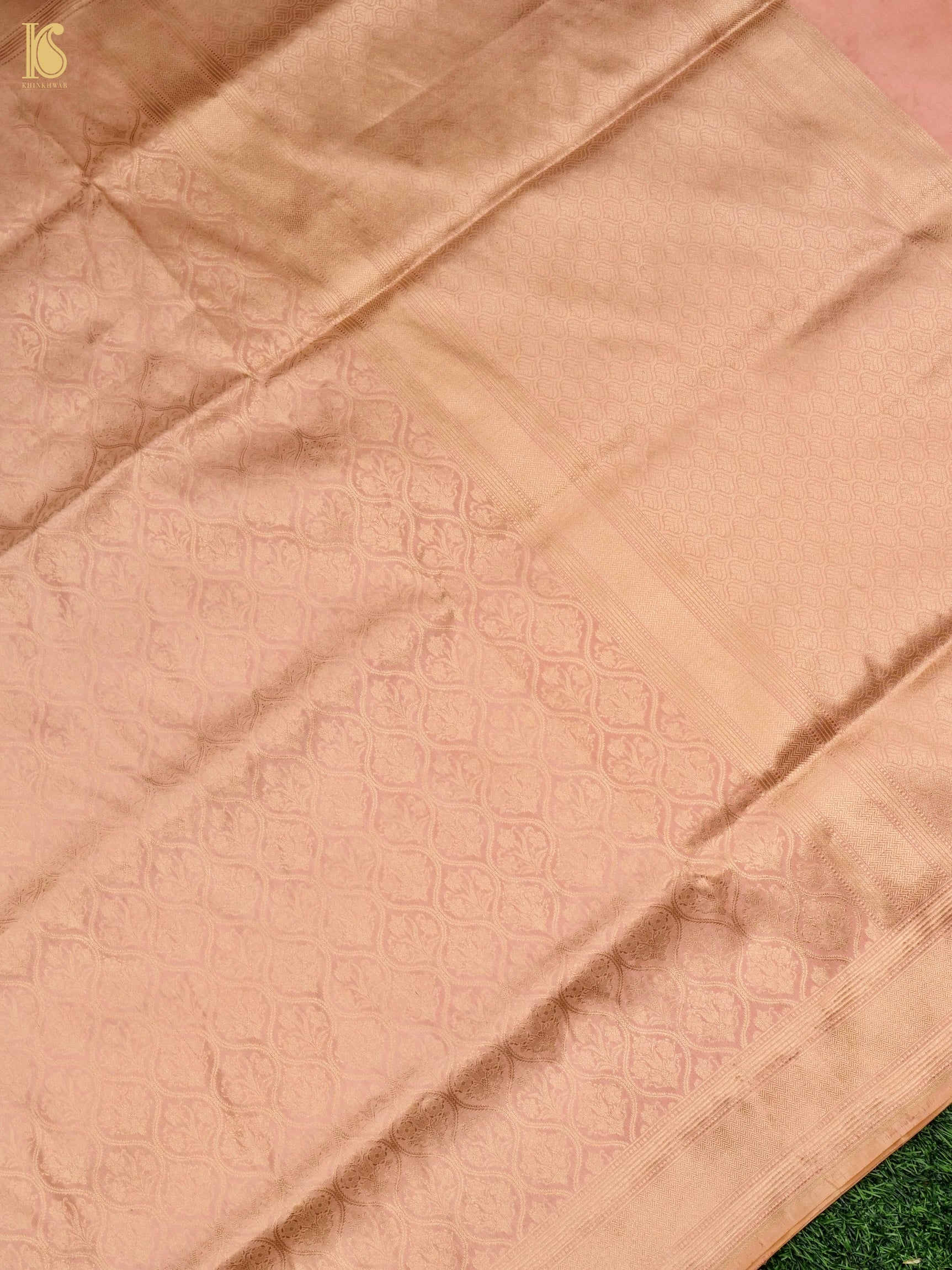 Handloom Banarasi Silk Zari Tanchoi Saree