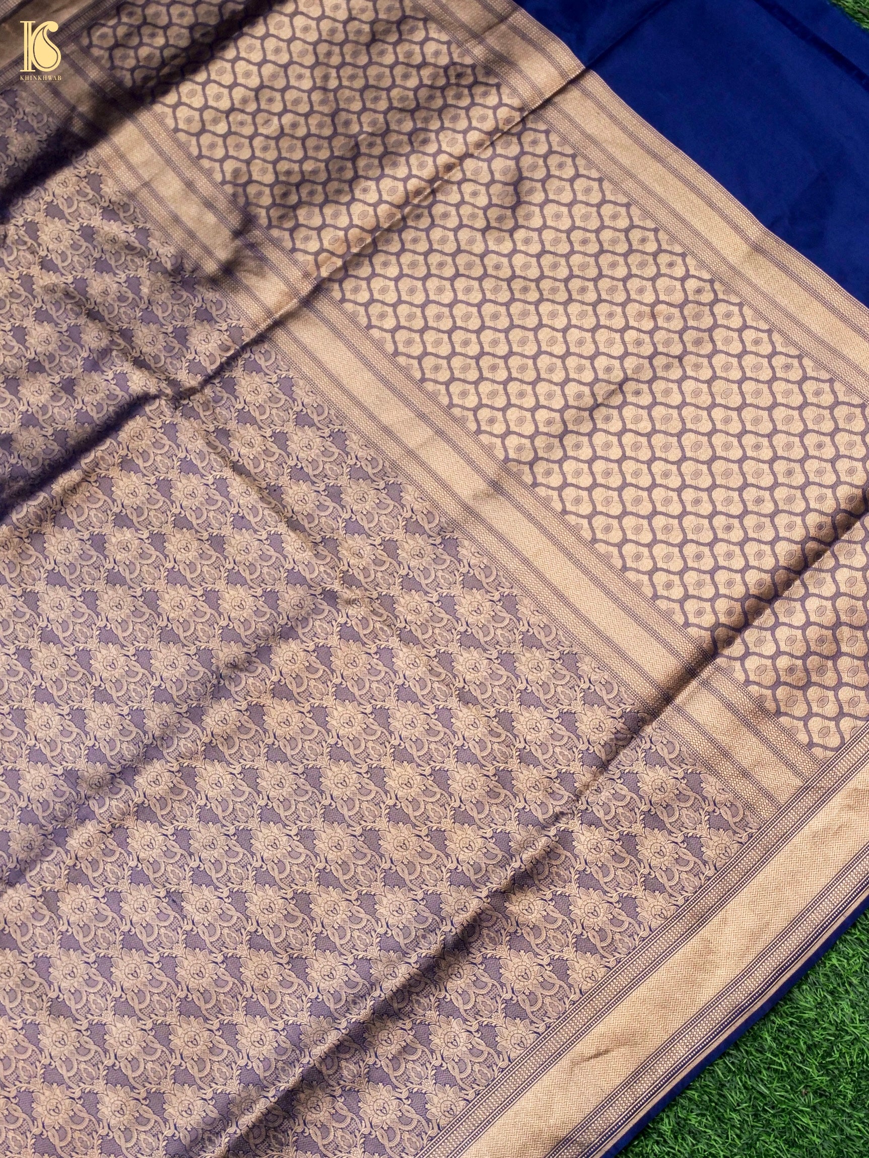 Handloom Banarasi Silk Zari Tanchoi Saree