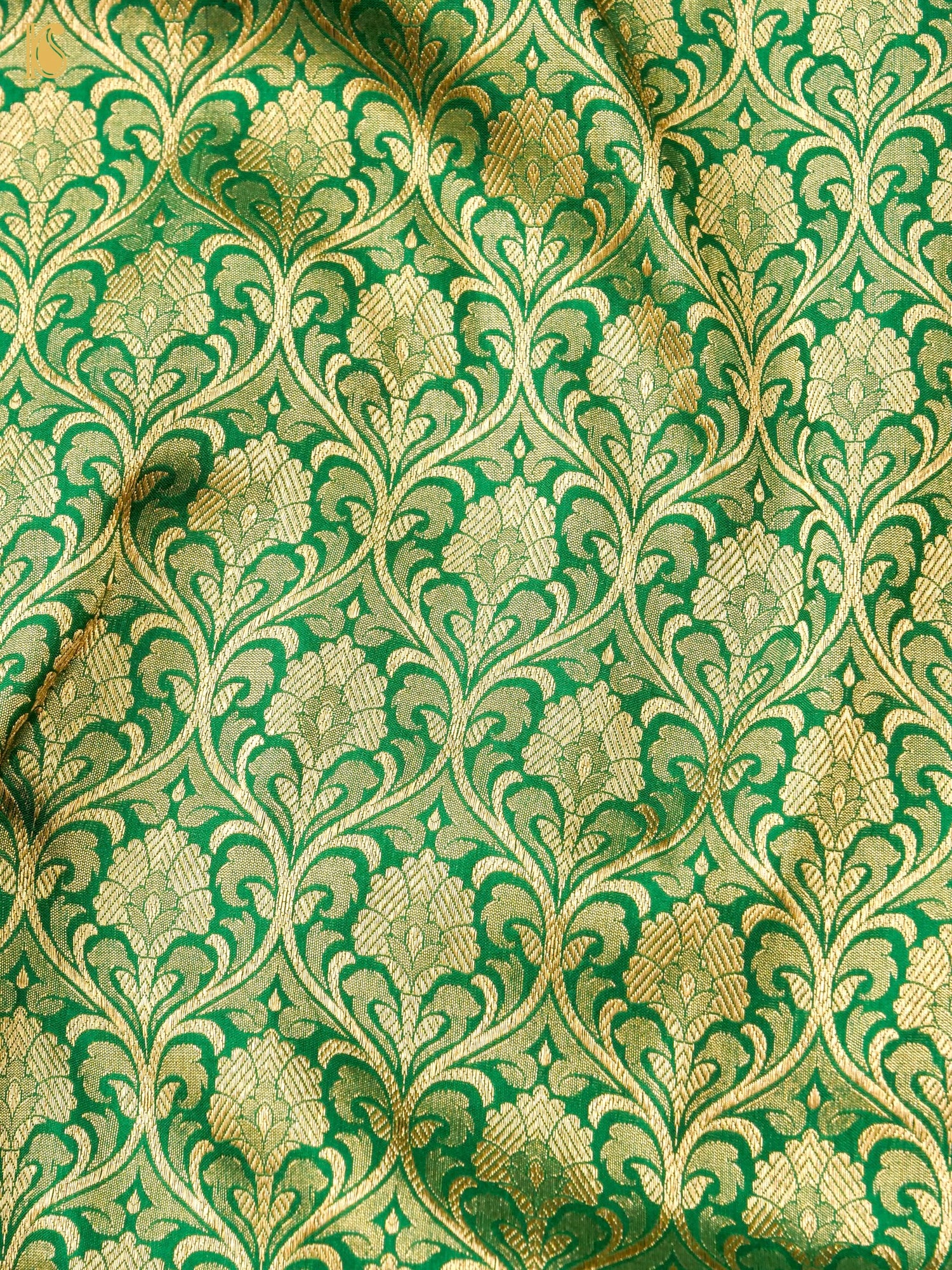 Handloom Banarasi Silk Zari Tanchoi Saree