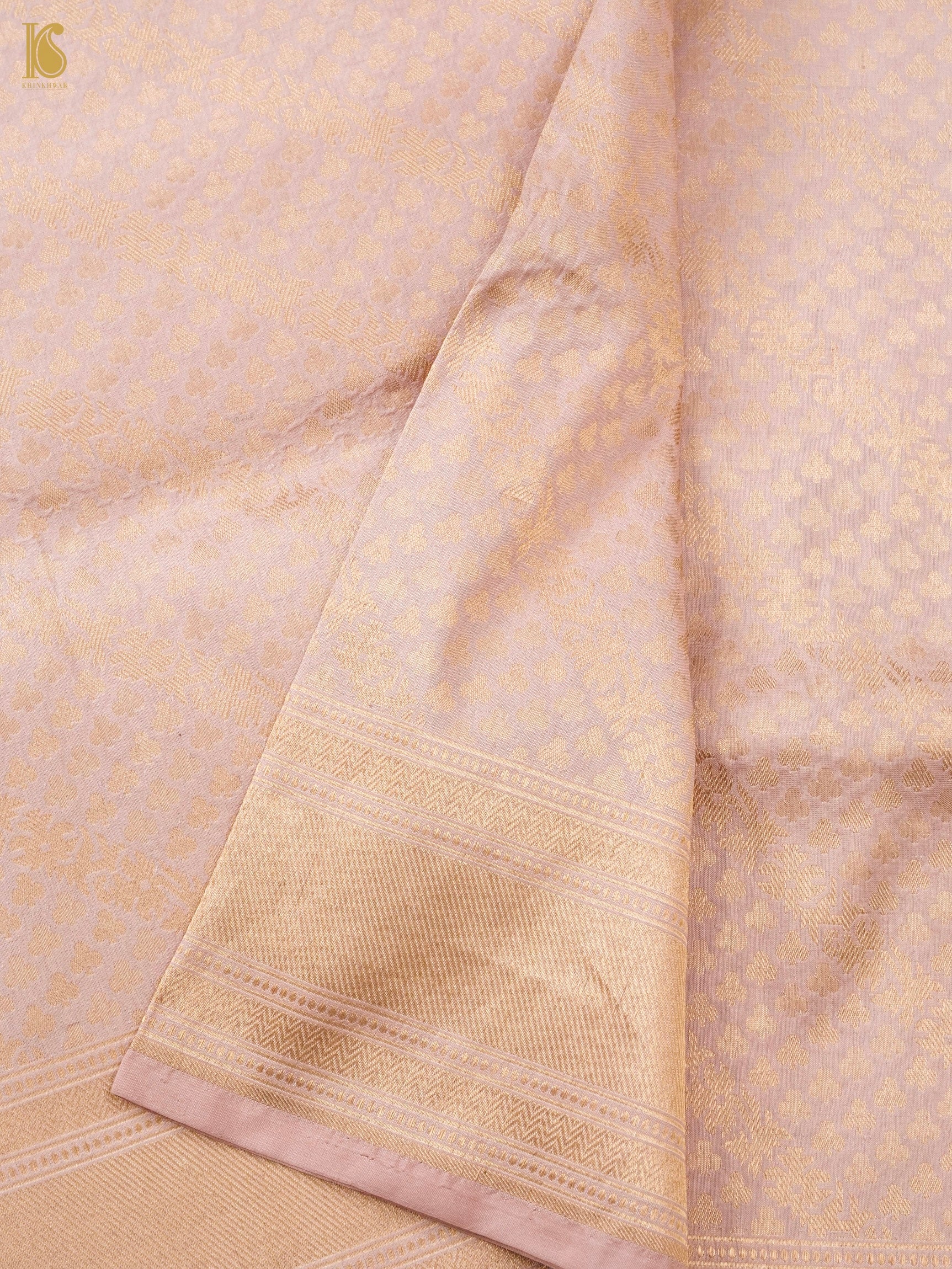 Handloom Banarasi Silk Zari Tanchoi Saree