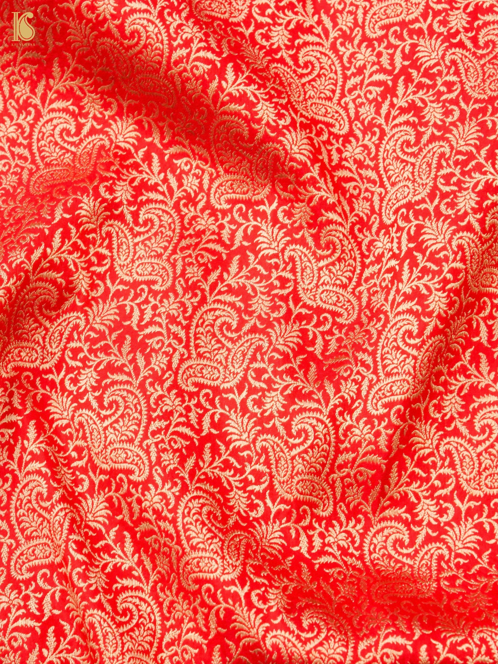 Handloom Banarasi Silk Zari Tanchoi Saree