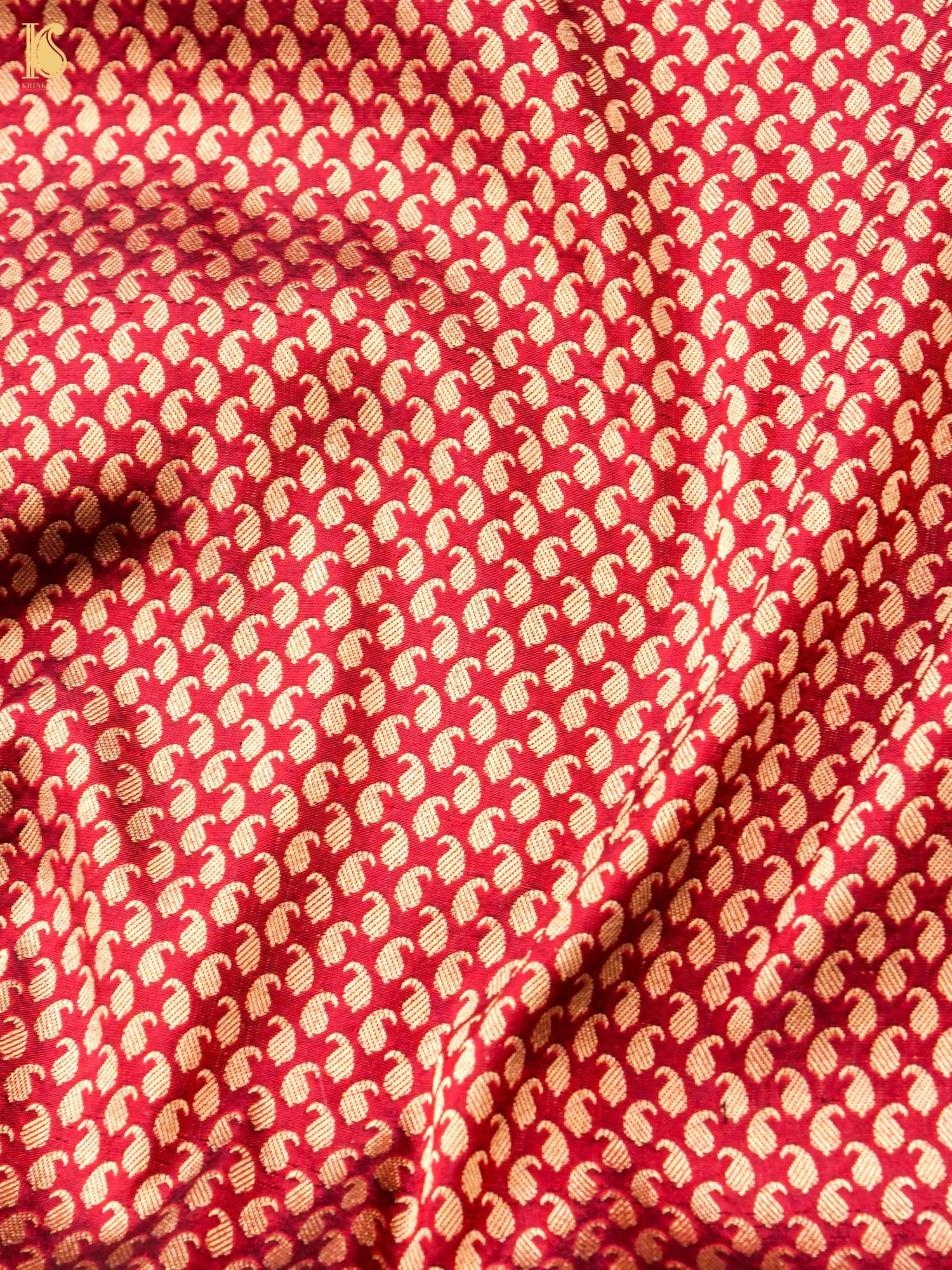 Handloom Banarasi Silk Zari Tanchoi Saree