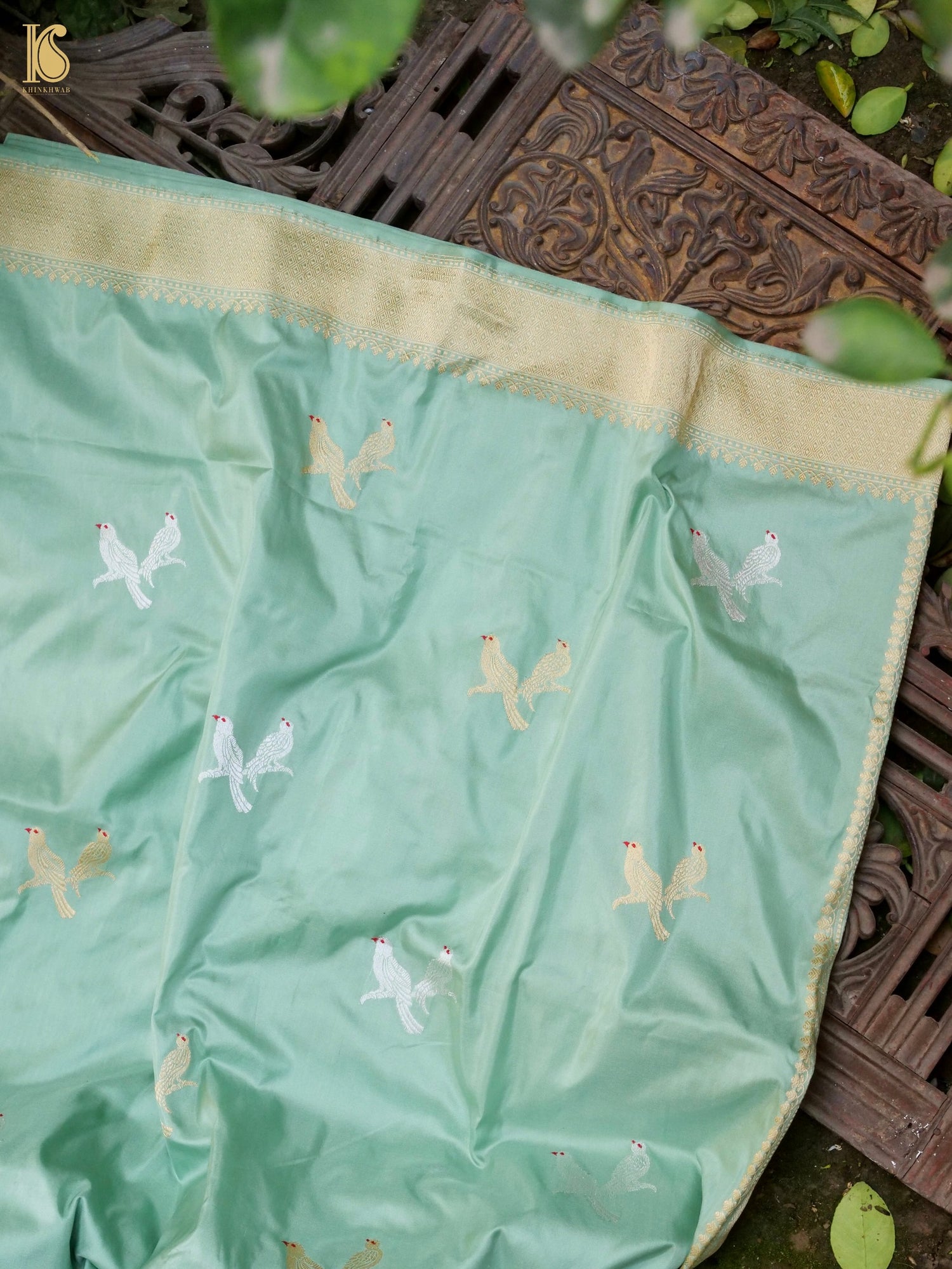 Handloom Banarasi Katan Silk Kadwa Saree