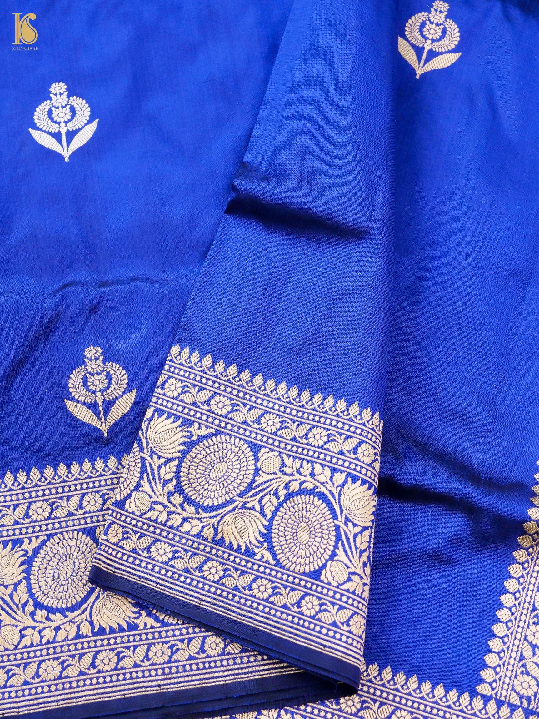 Handloom Banarasi Katan Silk Kadwa Saree