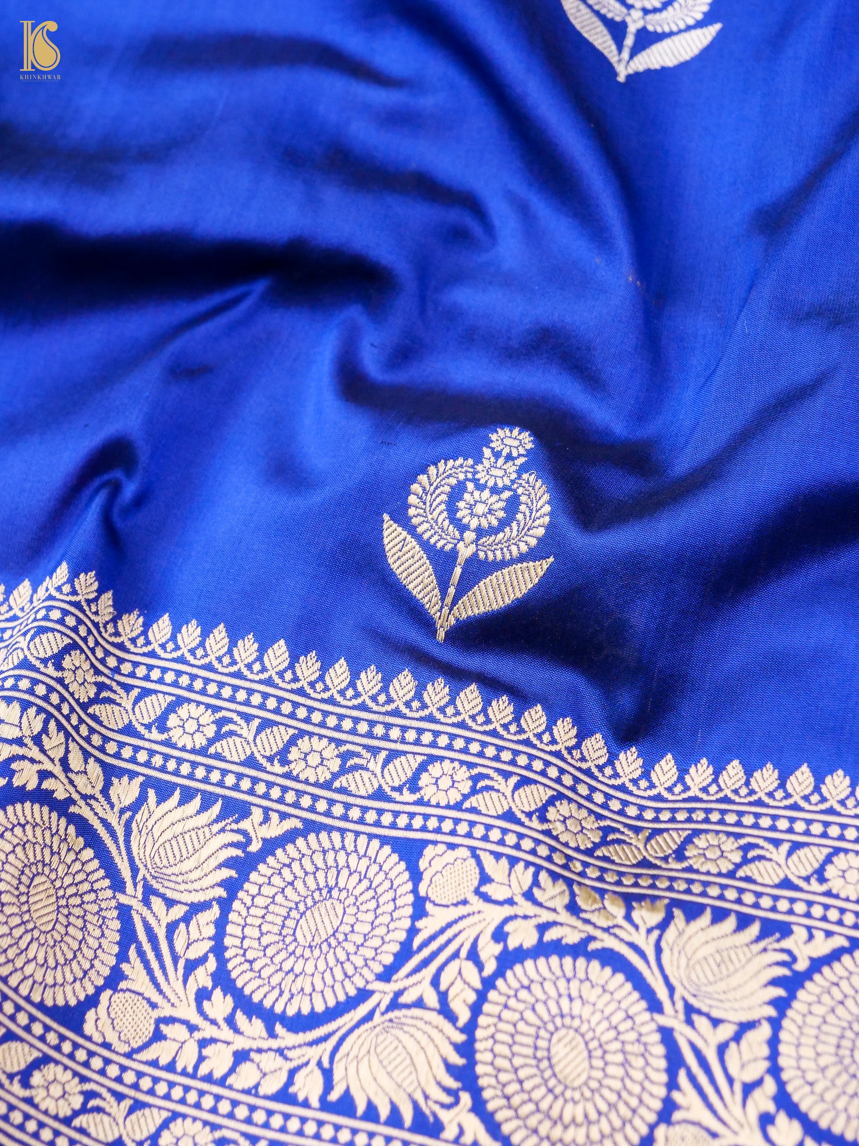 Handloom Banarasi Katan Silk Kadwa Saree