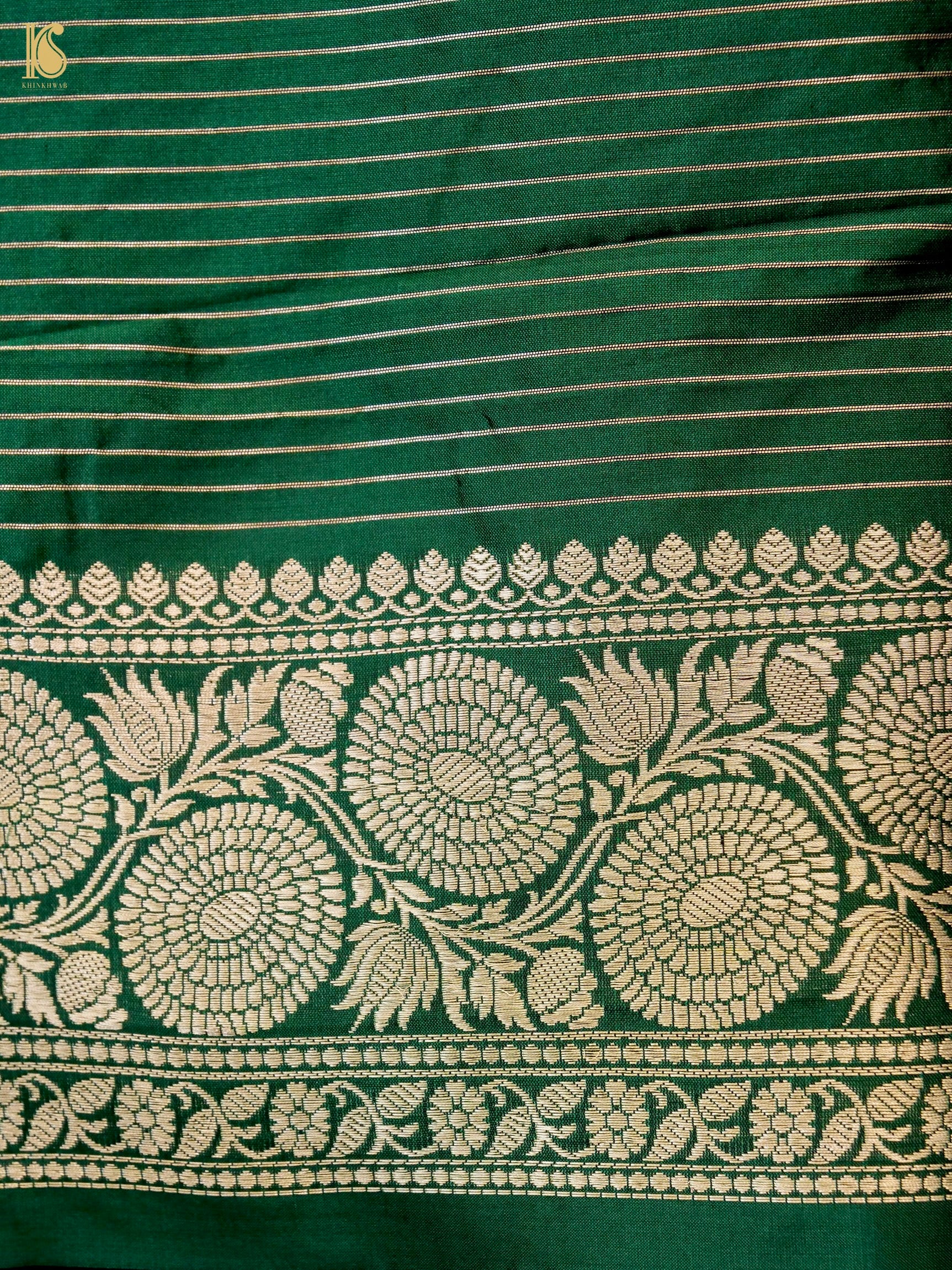 Handloom Banarasi Katan Silk Kadwa Saree