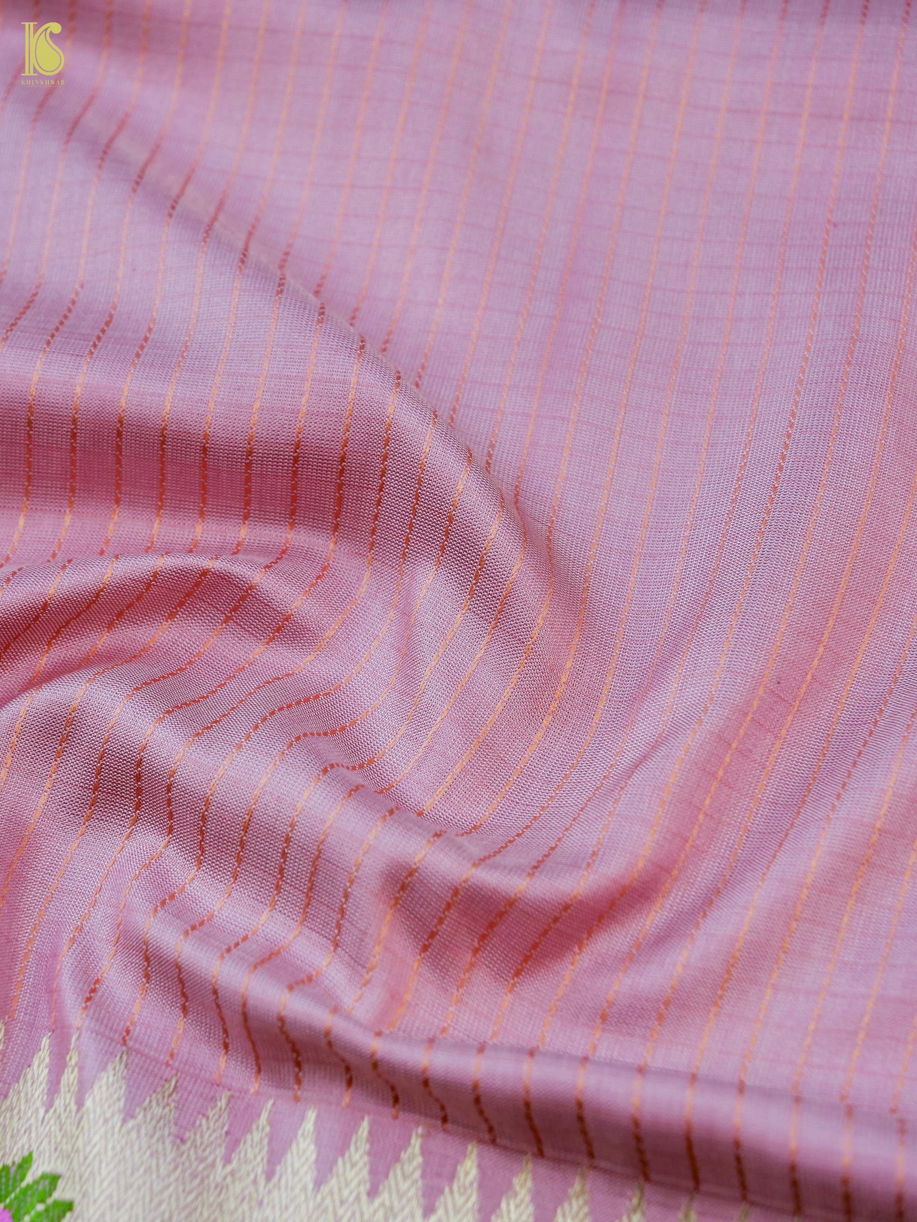 Banarasi Handloom Pure Katan Silk Kadwa Tilfi Saree