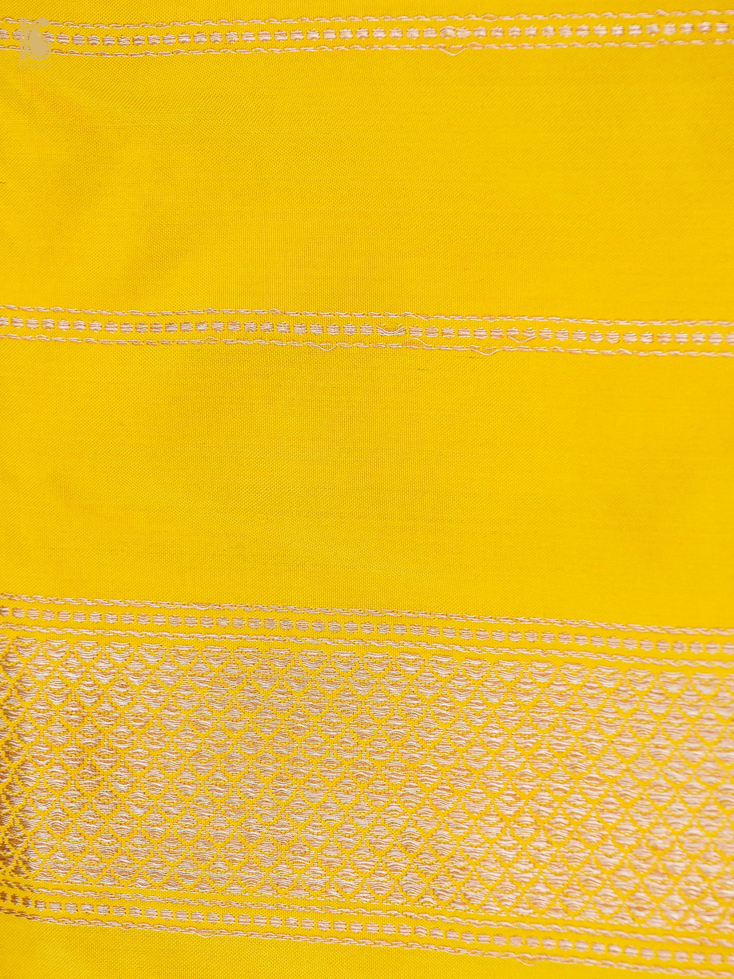 Handloom Banarasi Silk Zari Tanchoi Ektara Mina Saree