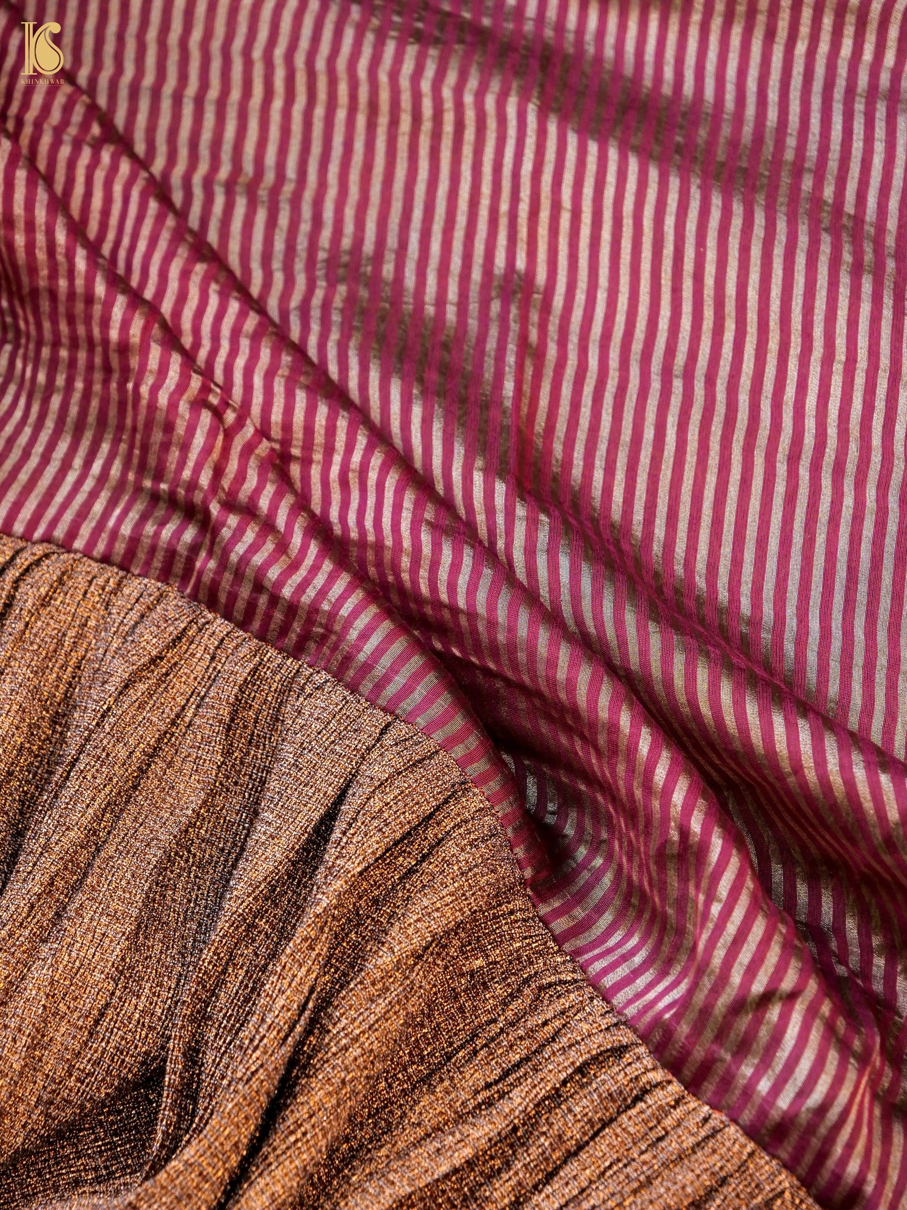 Tissue Silk Banarasi Ruffle Saree