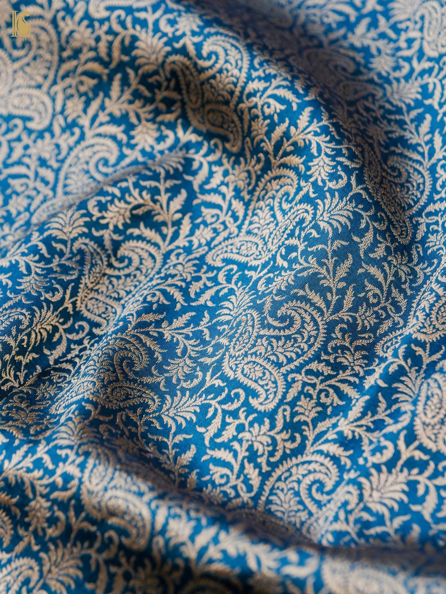 Handloom Banarasi Katan Silk Zari Tanchoi Saree