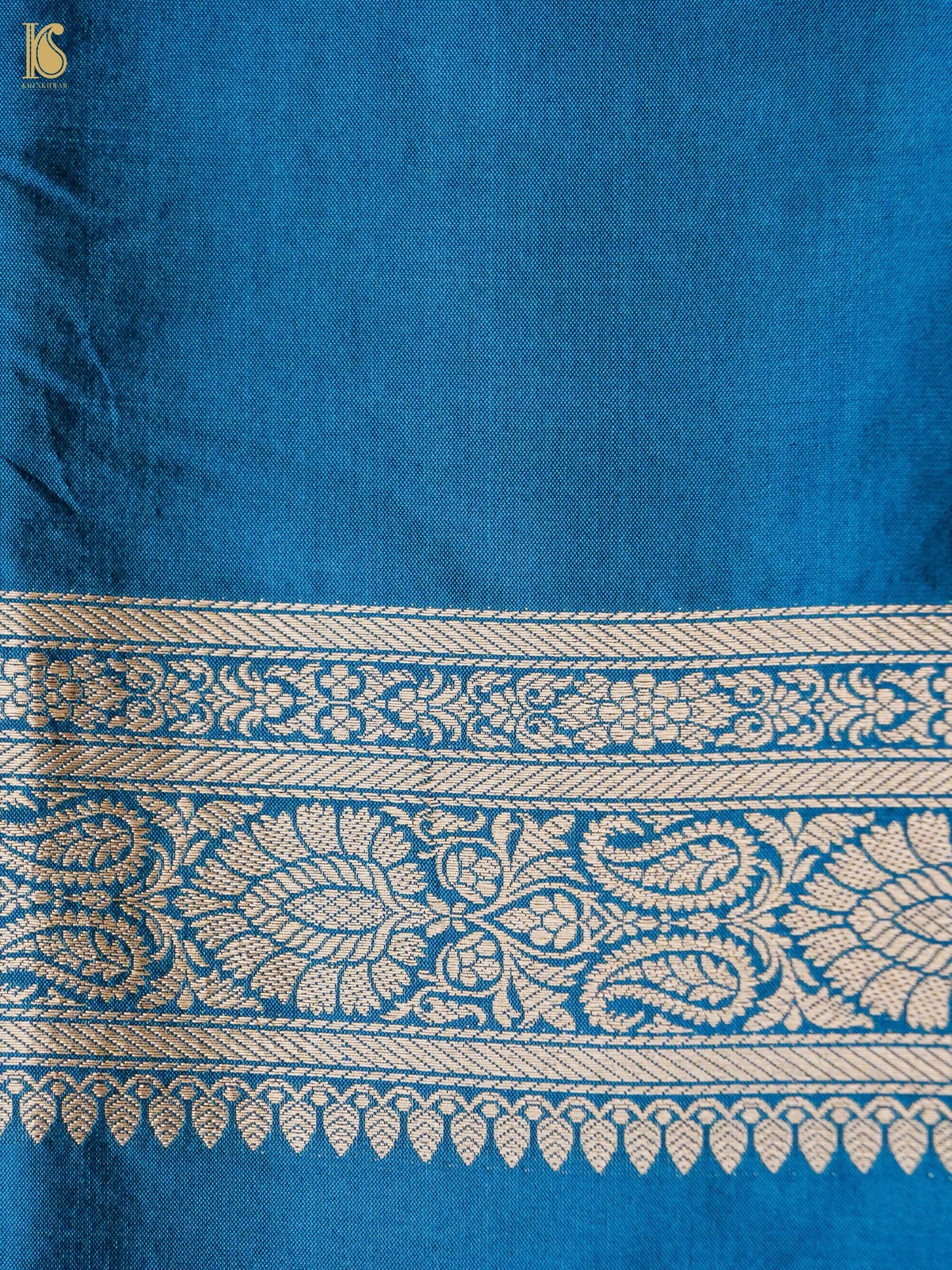 Handloom Banarasi Katan Silk Zari Tanchoi Saree