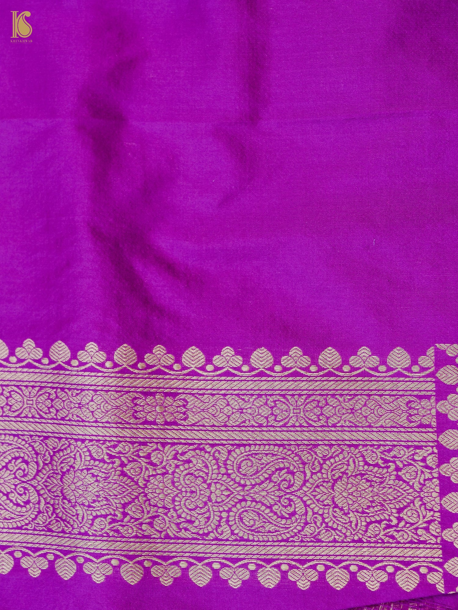 Handloom Banarasi Katan Silk Zari Tanchoi Saree