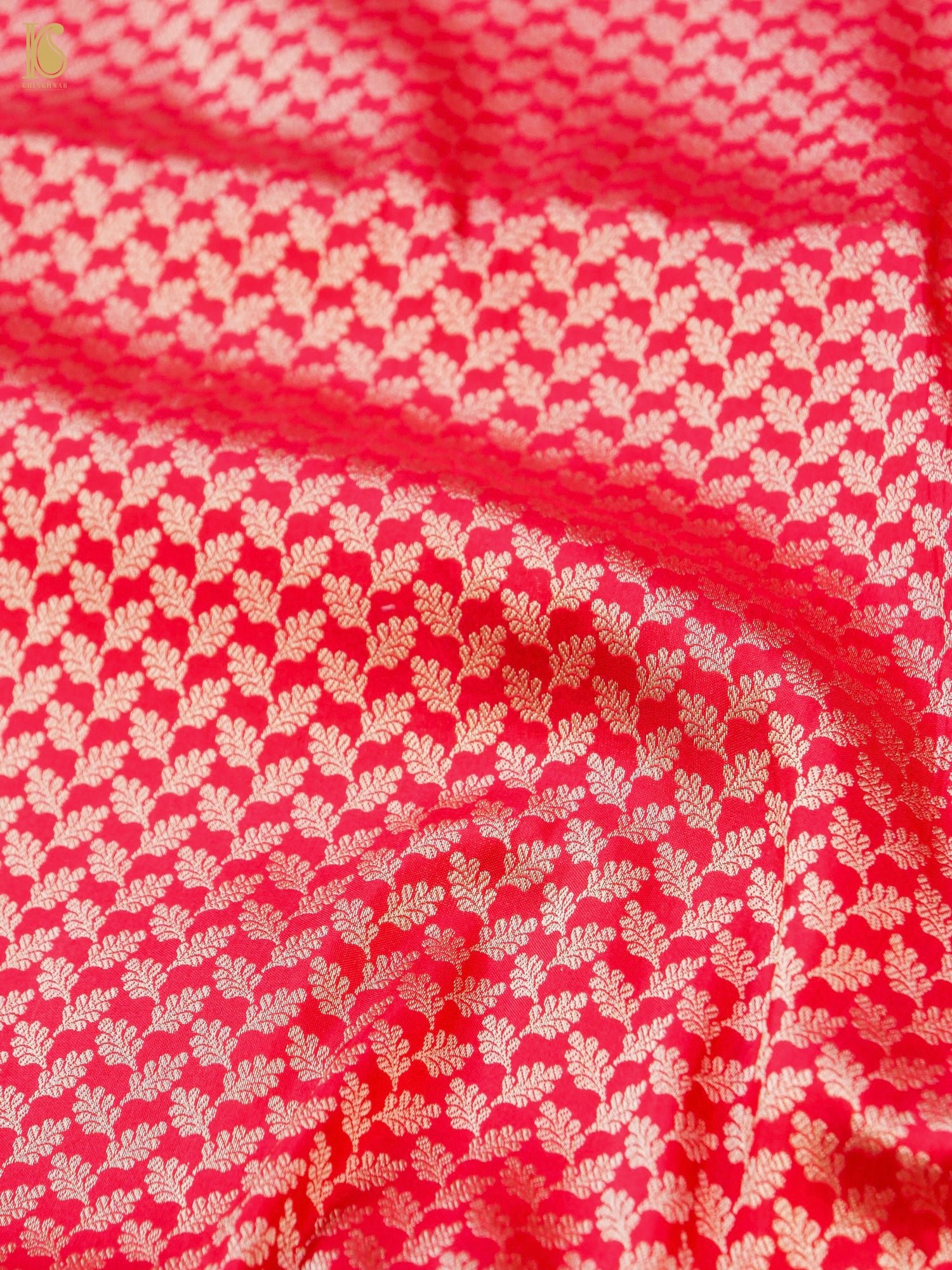 Handloom Banarasi Katan Silk Zari Tanchoi Saree