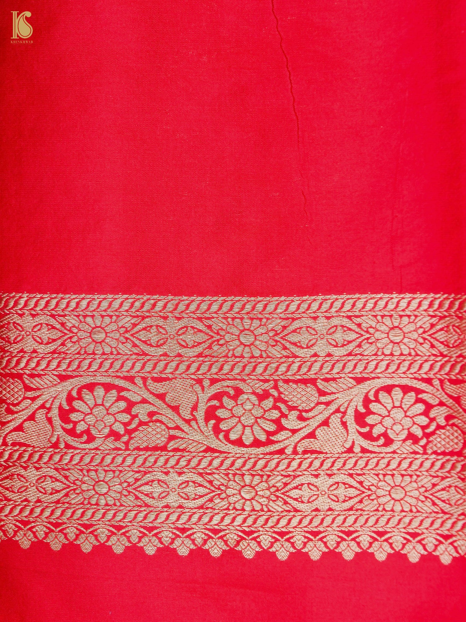 Handloom Banarasi Katan Silk Zari Tanchoi Saree