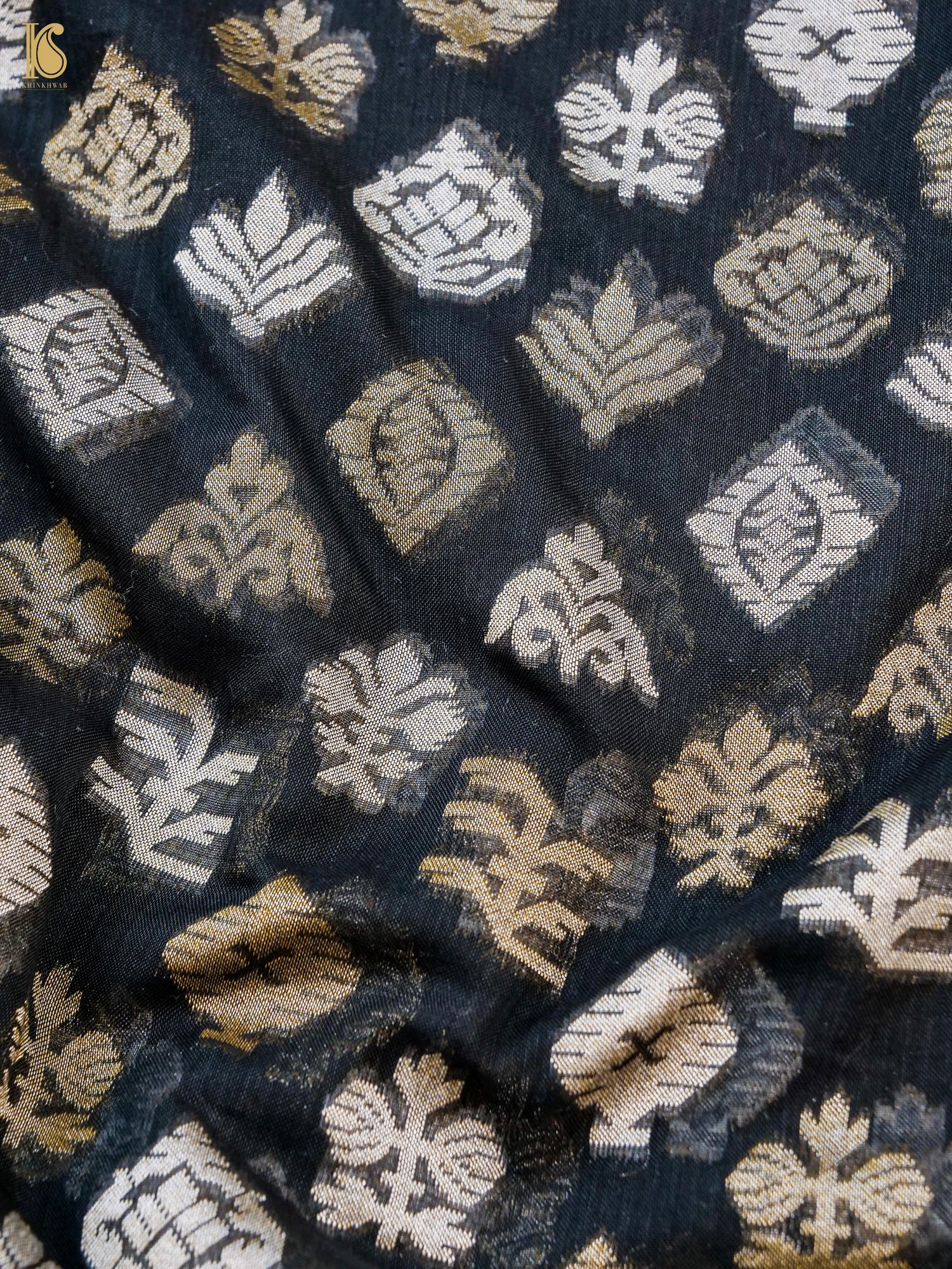 Banarasi Cotton Handloom Jamdani Ektara Saree