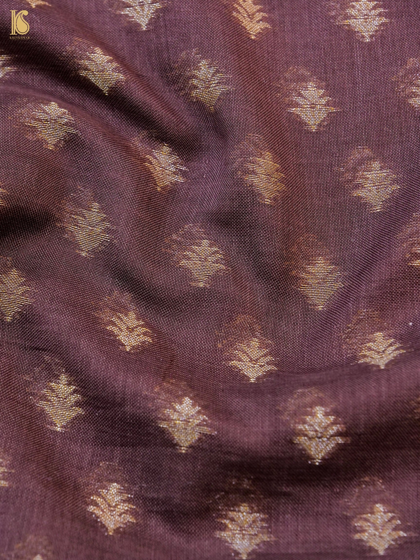 Handloom Cotton Kora Banarasi Jamdani Ektara Suit Fabric Set