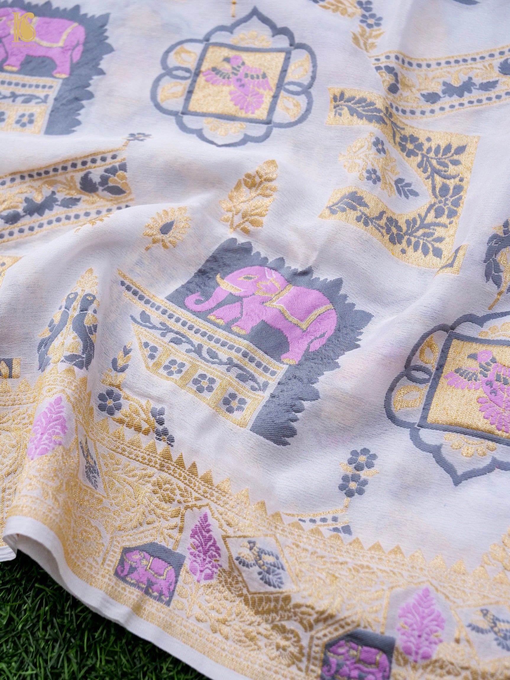 Georgette Banarasi Dyeable Dupatta