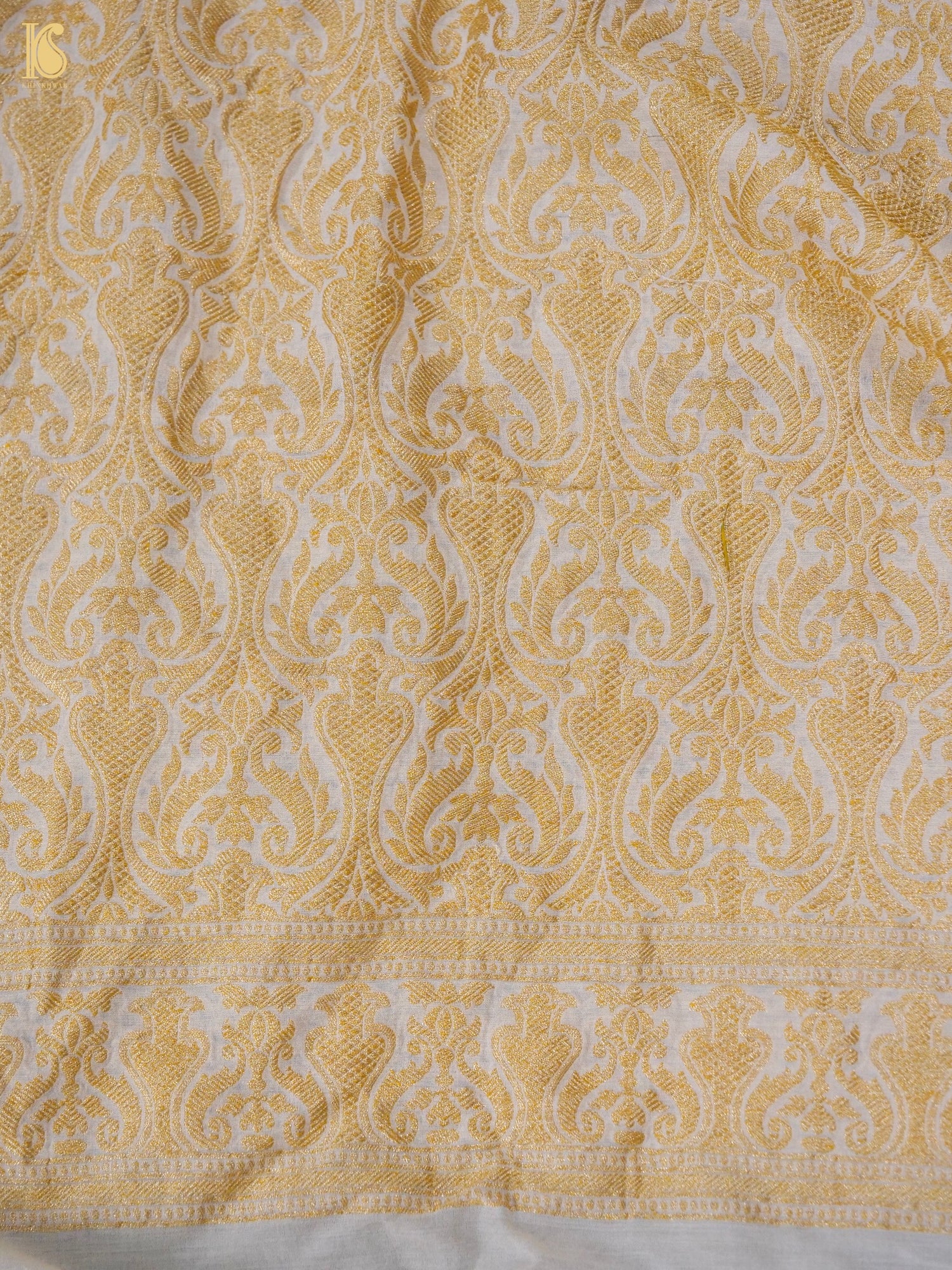 Georgette Kalidar Banarasi Dyeable Lehenga